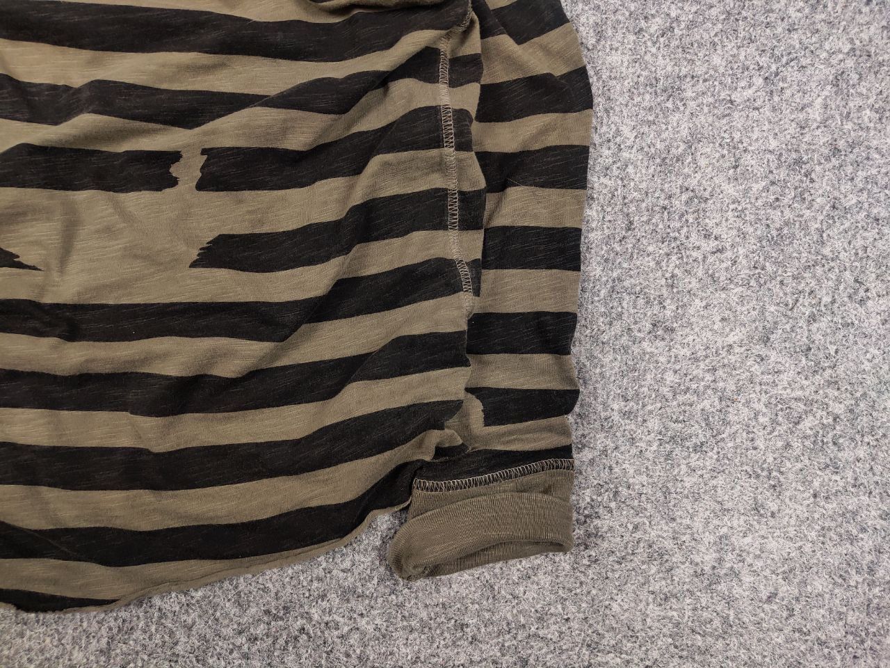 Levi's Vintage 90's Levis Engineered Military Striped Long Sleeve Size US M / EU 48-50 / 2 - 10 Thumbnail
