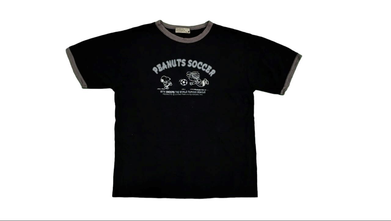 Japanese Brand Peanuts Soccer T Shirt Size US L / EU 52-54 / 3 - 1 Thumbnail