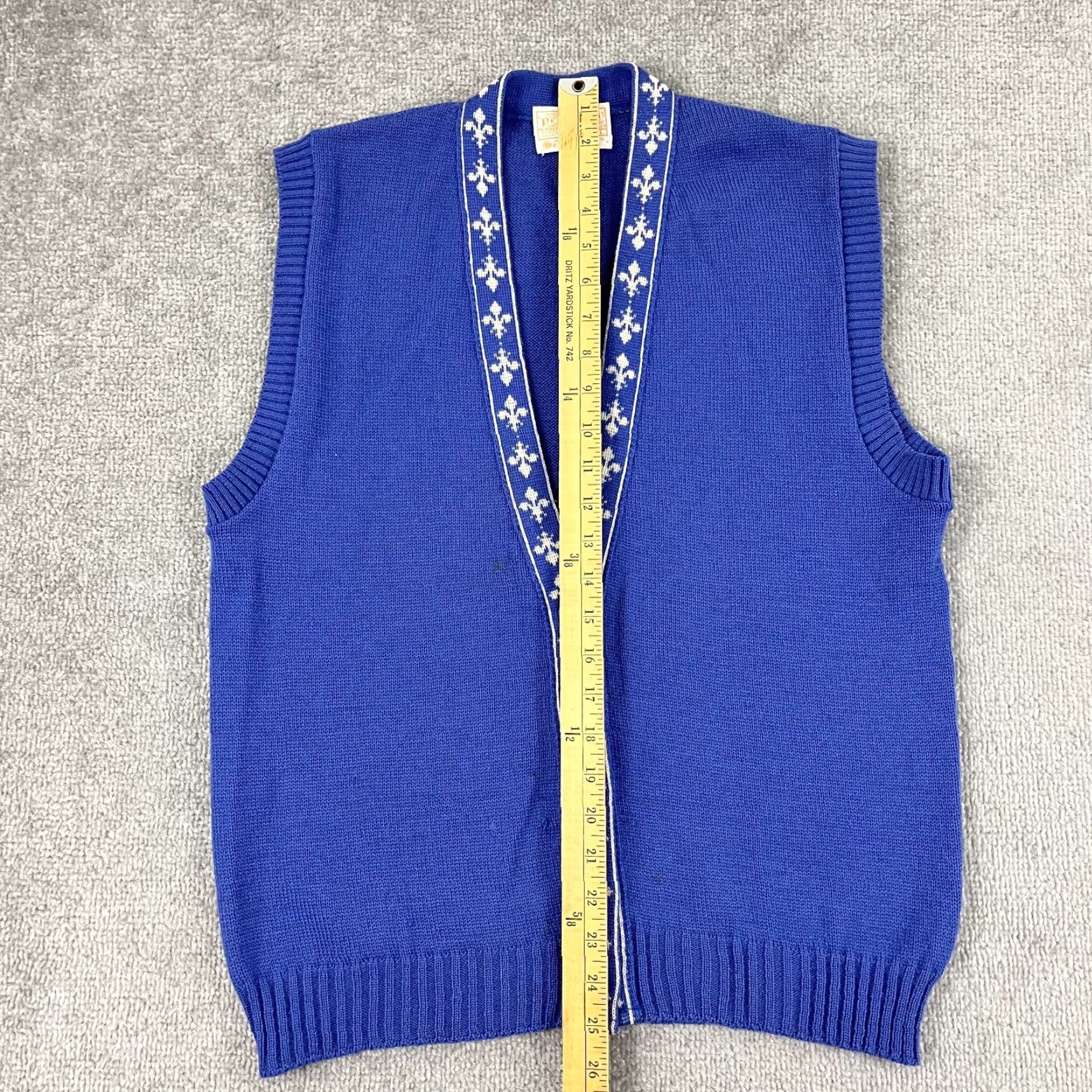 Pendleton VINTAGE Pendleton Sweater Vest Women Large Wool Sleeveless V-Neck Retro 90s Classic Fall Winter Size L / US 10 / IT 46 - 3 Thumbnail