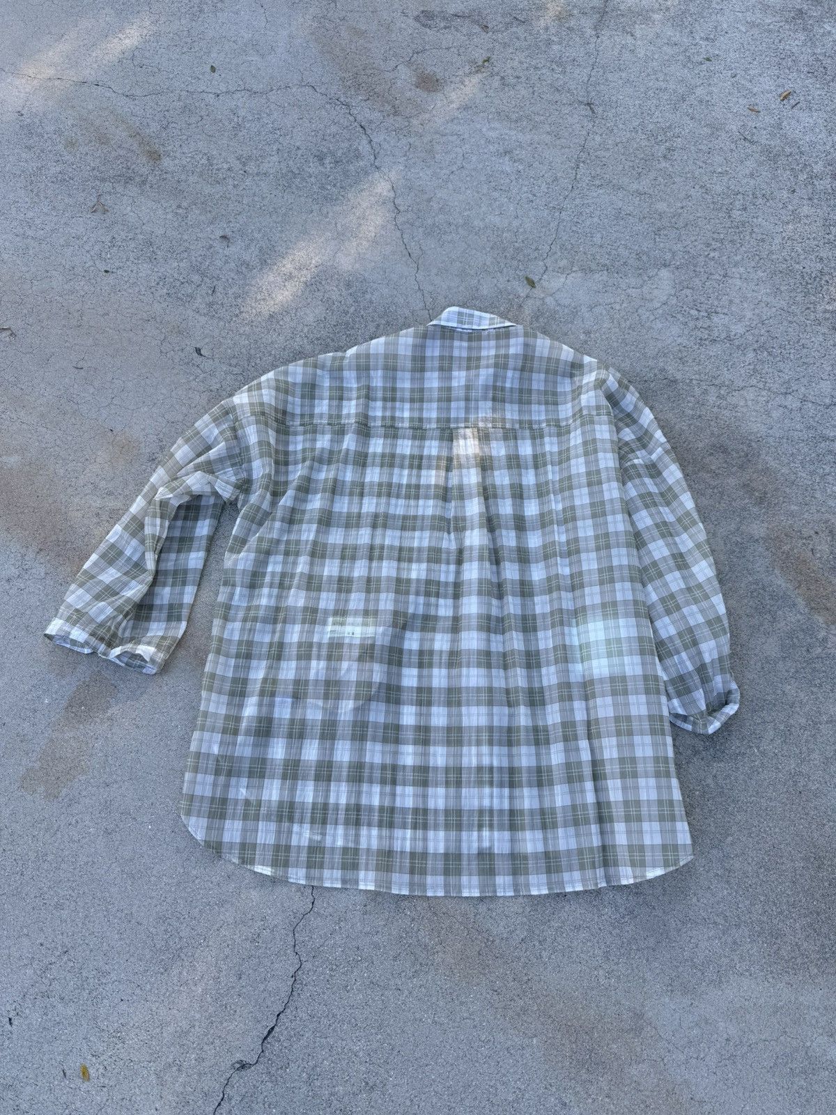 Other Plaid Smooth Button Up Size US XL / EU 56 / 4 - 3 Thumbnail