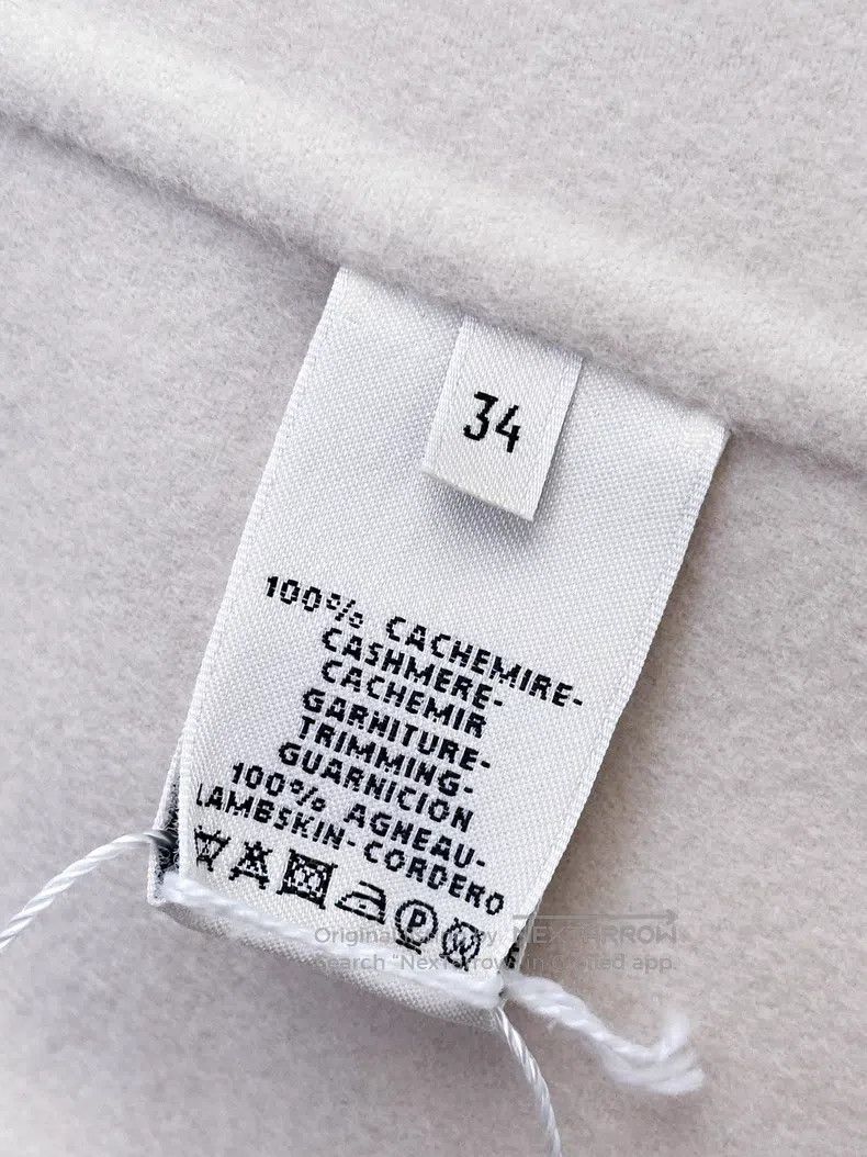 Hermes Hermes Beige Long Cashmere Coat Jacket Size XXS / US 00 / IT 34 - 5 Thumbnail