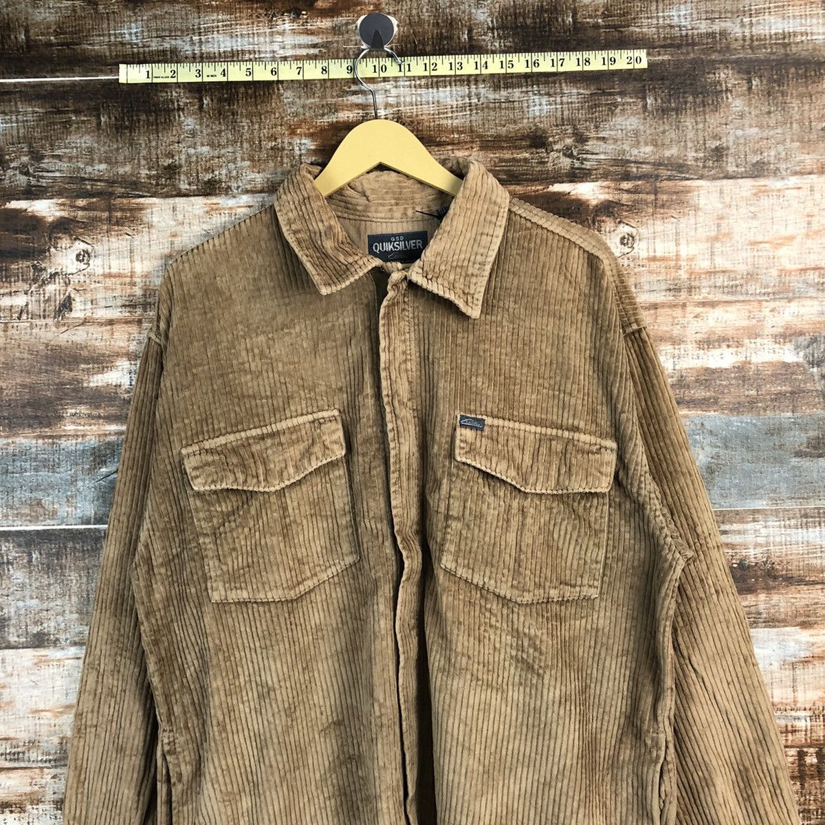 Quiksilver Quiksilver Corduroy jacket salt water denim Coats #A2309 Size US M / EU 48-50 / 2 - 2 Thumbnail