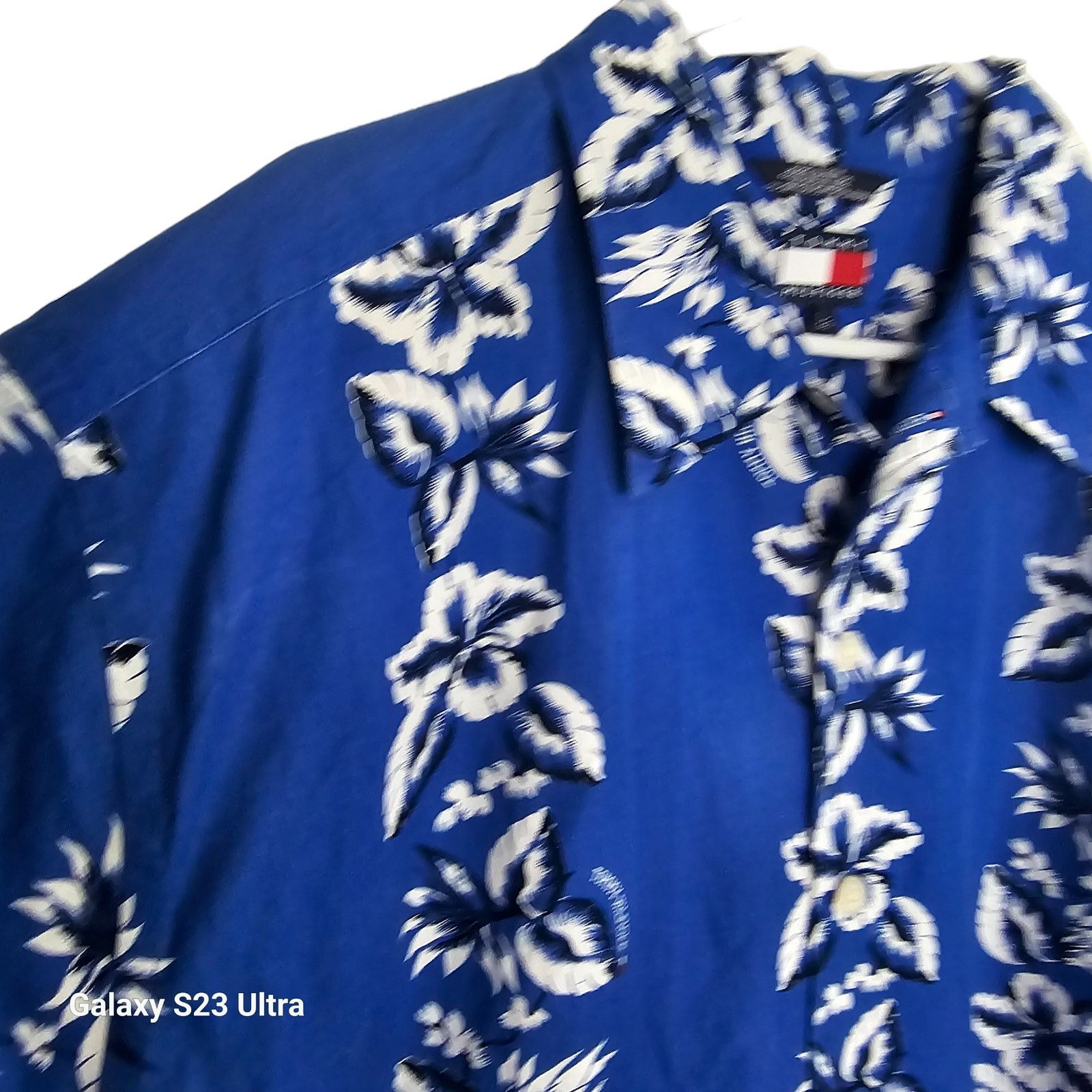 Tommy Hilfiger Tommy Hilfiger Mens Floral Striped Shirt L Resortwear Beach Size US L / EU 52-54 / 3 - 5 Thumbnail