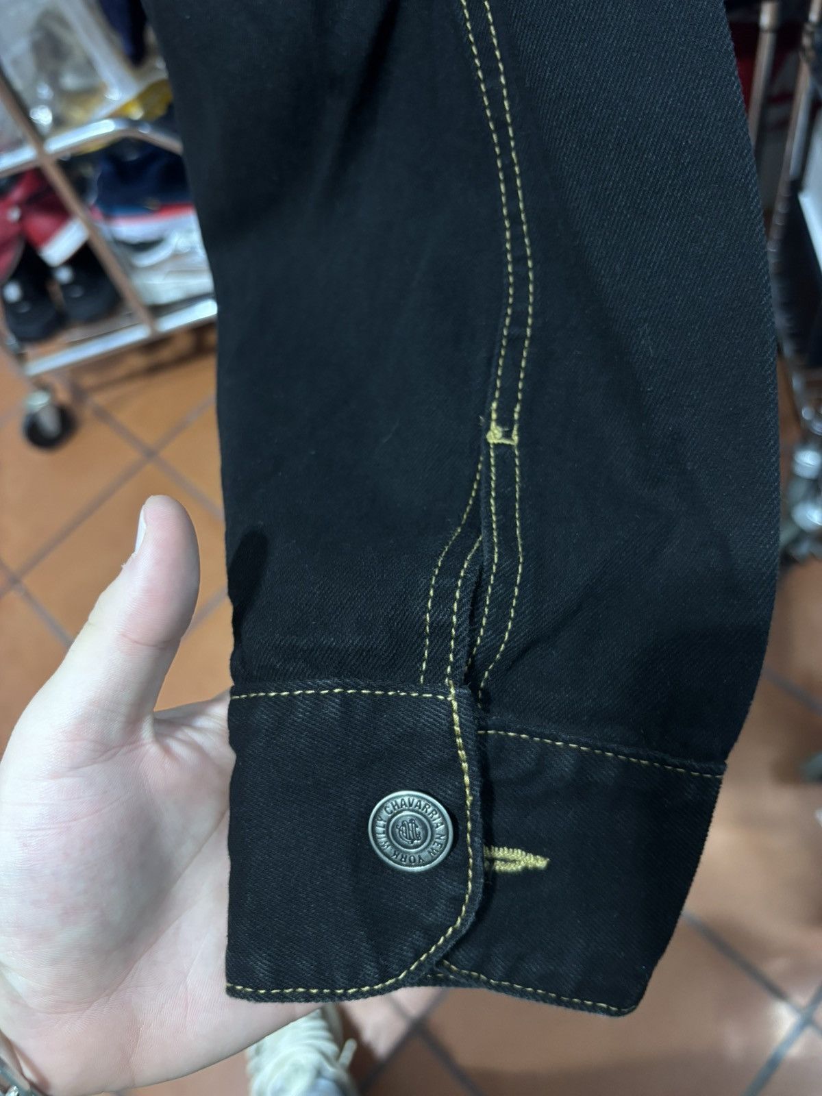 Willy Chavarria Willy Chavaria Black Denim Jacket Size US M / EU 48-50 / 2 - 6 Thumbnail