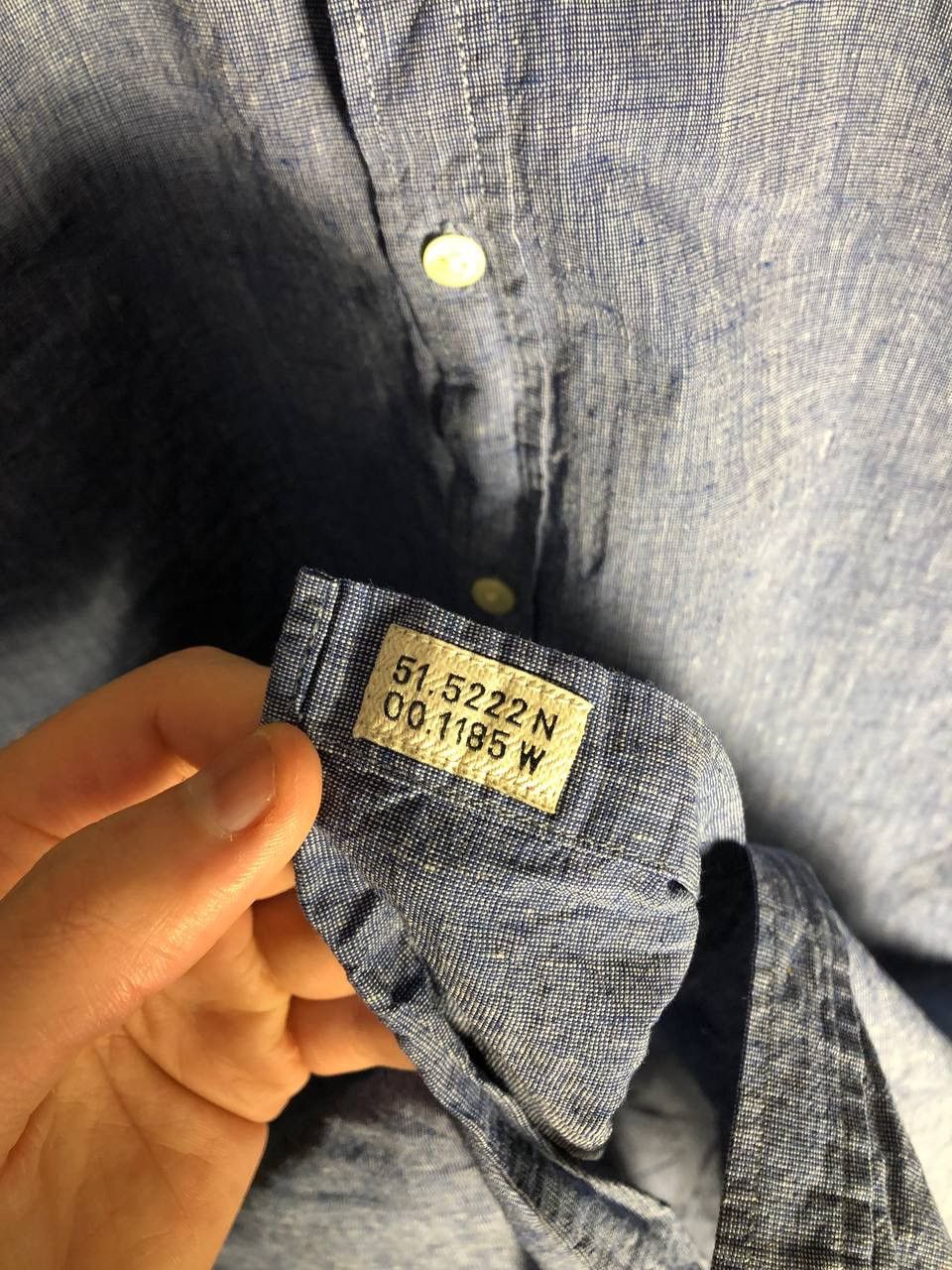 Oliver Spencer VINTAGE OLIVER SPENCER LINEN SHIRT CLASSIC CASUAL Y2K 90s Size US M / EU 48-50 / 2 - 5 Thumbnail