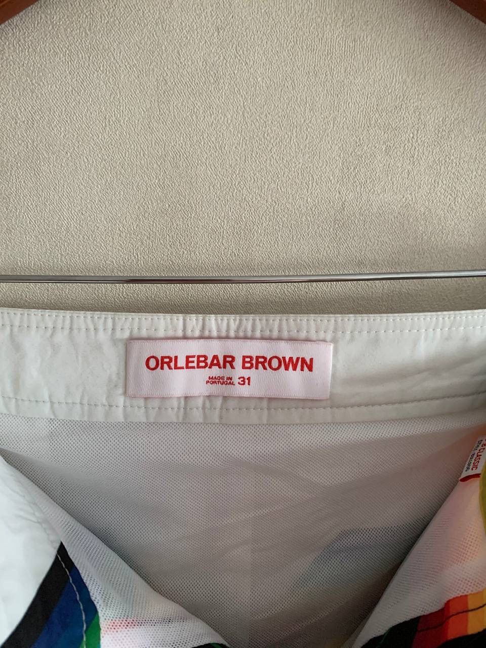 Orlebar Brown Orlebar Brown Bulldug Swimming Shorts Lion Print Sz 31 Size US 31 - 14 Thumbnail