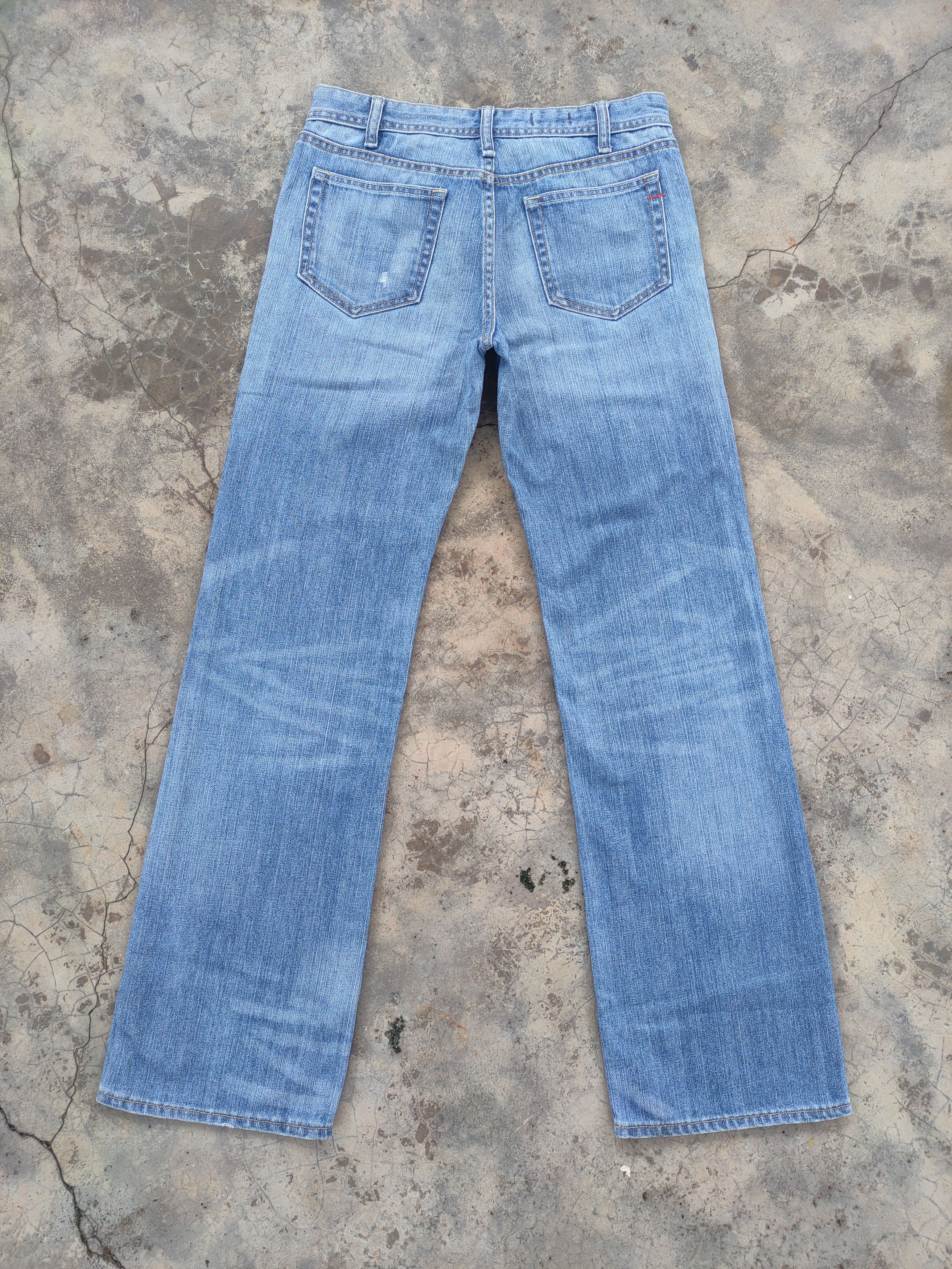 Japanese Brand VINTAGE JAPANESE FADED FLARE DENIM JEANS PANTS Size US 30 / EU 46 - 3 Thumbnail