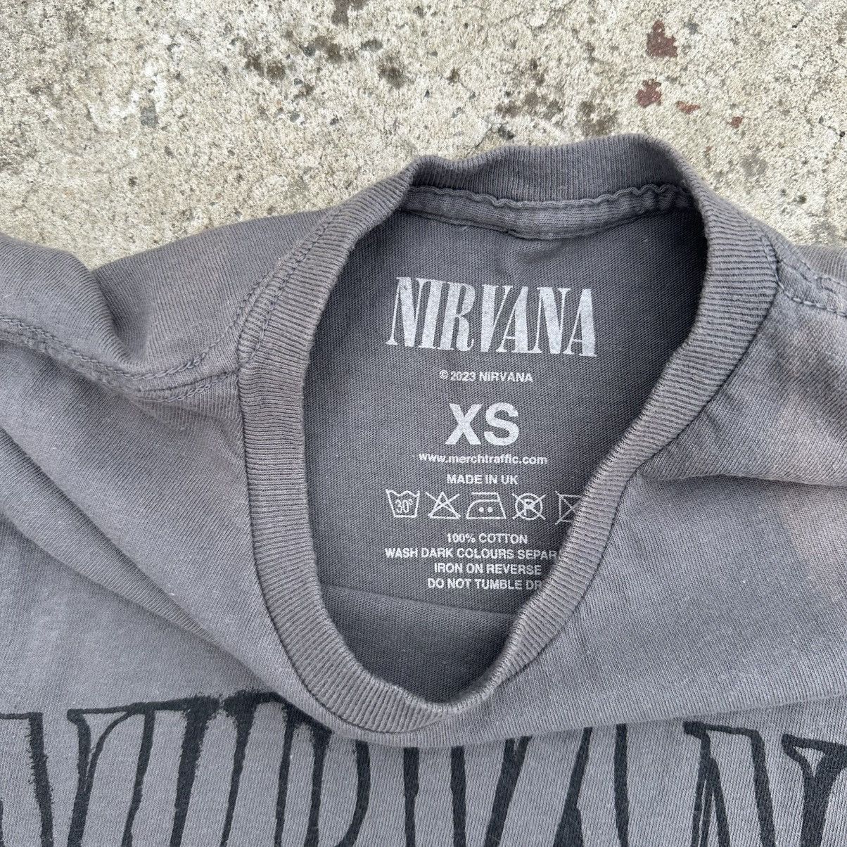 Band Tees × Nirvana Vintage Adult Nirvana Tank Top Sleeveless Big Logo Rock 00s Size US XS / EU 42 / 0 - 9 Thumbnail