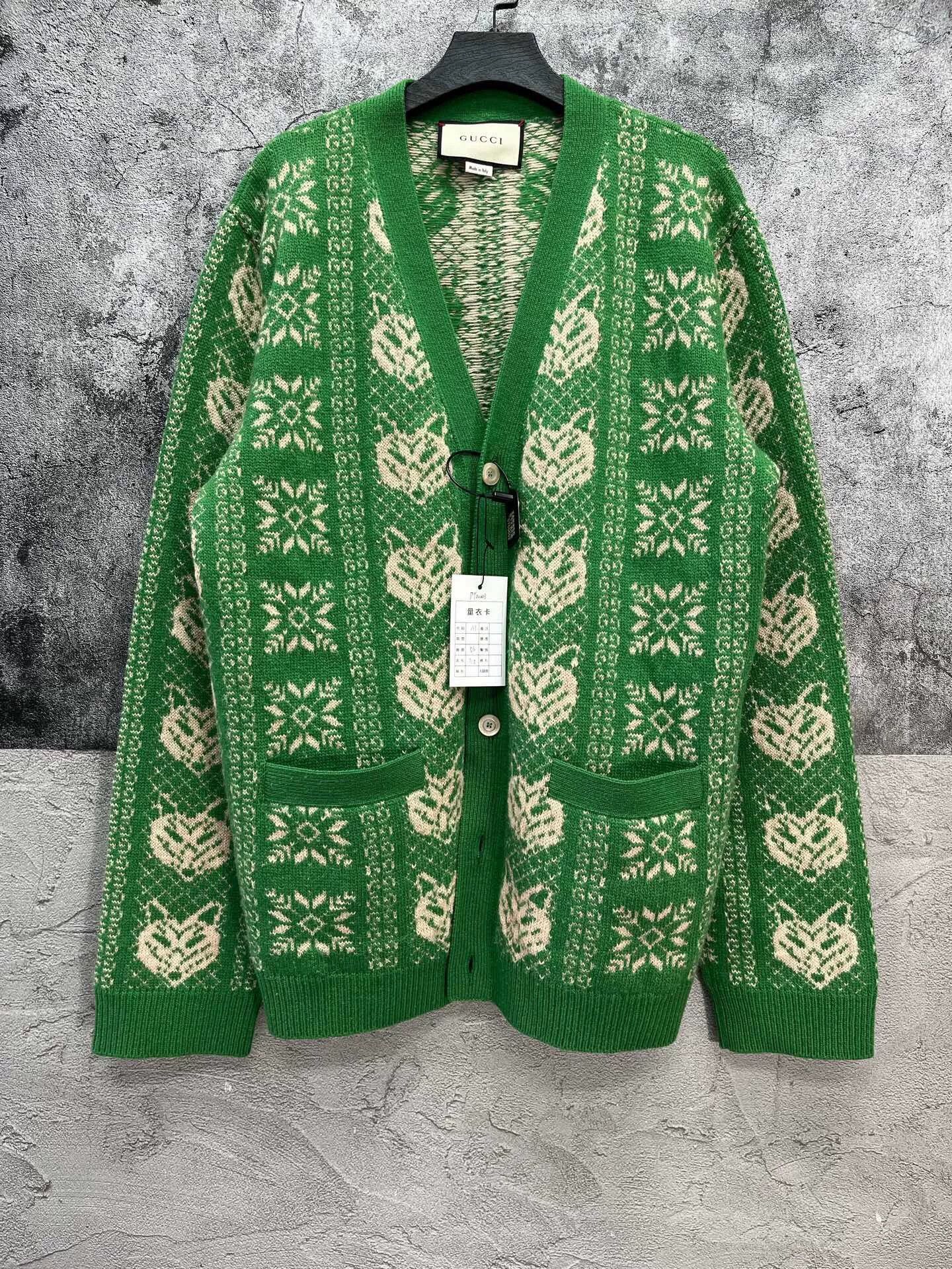 Gucci Gucci Fox Cardigan Sweater Size US M / EU 48-50 / 2 - 1 Thumbnail