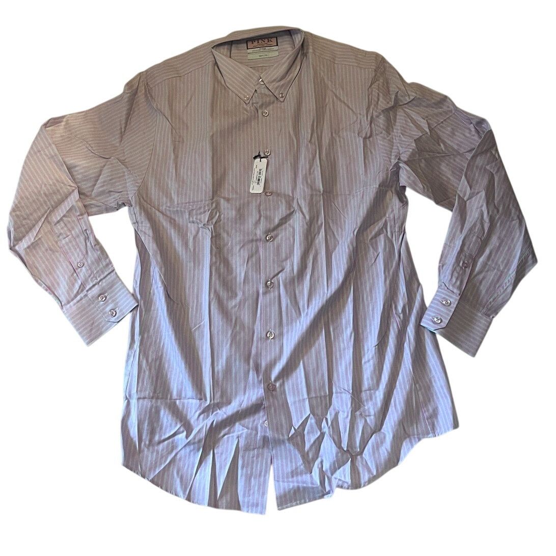 Thomas Pink Thomas Pink White Dress Shirt 15.5 Classic Spread Collar |  Grailed