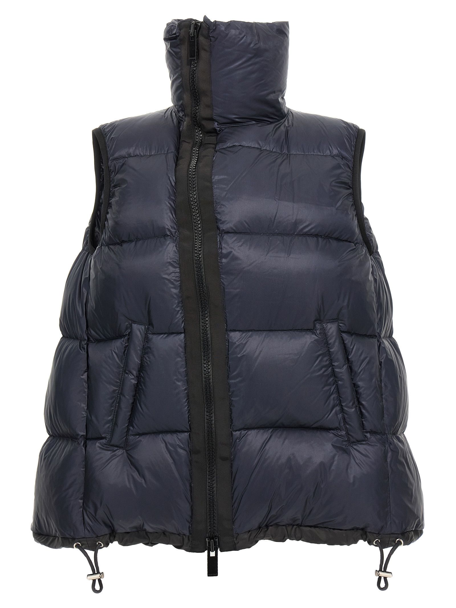 ブルッキー美品sacai Puffer Vest ブラック サイズ1 Sacai Asymmetric Puffer Vest - Light Khaki | Editorialist