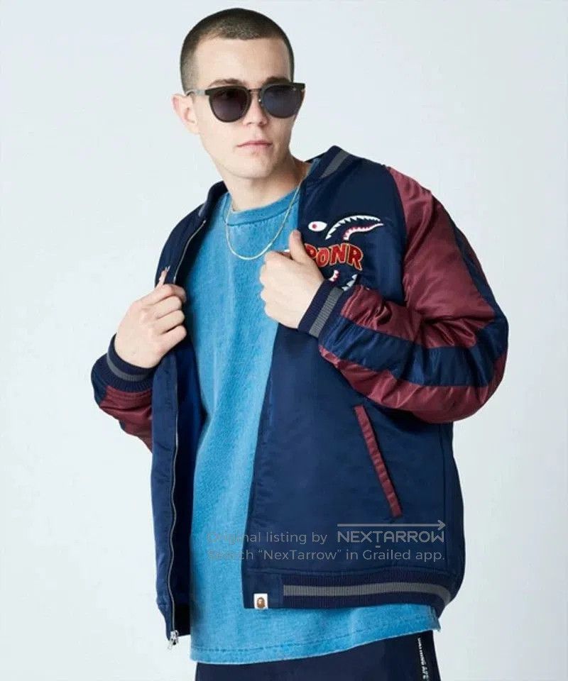 Bape BAPE Shark Souvenir Jacket 20AW. Size US M / EU 48-50 / 2 - 1 Thumbnail