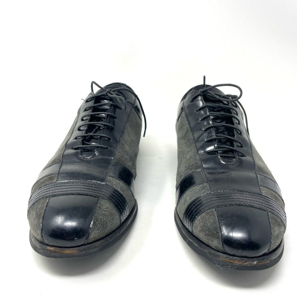 Cortigiani Cortigiani Leather & Suede Bowling Style Lace Up Shoes EU 41 Size US 8 / EU 41 - 3 Thumbnail