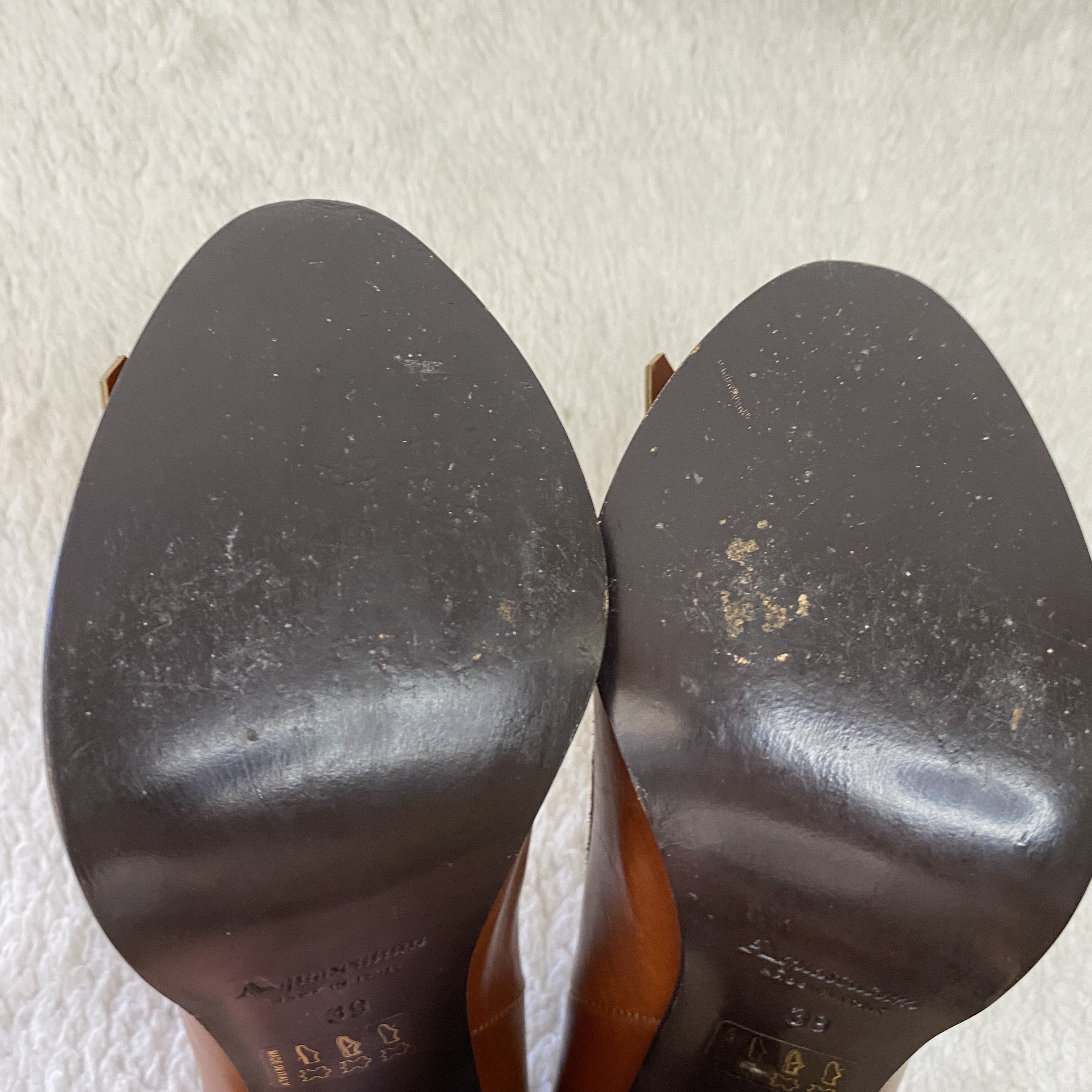 Aquascutum Aquascutum Leather Tassel Block Heel Pumps EU 39 Size US 8.5 / IT 38.5 - 8 Thumbnail