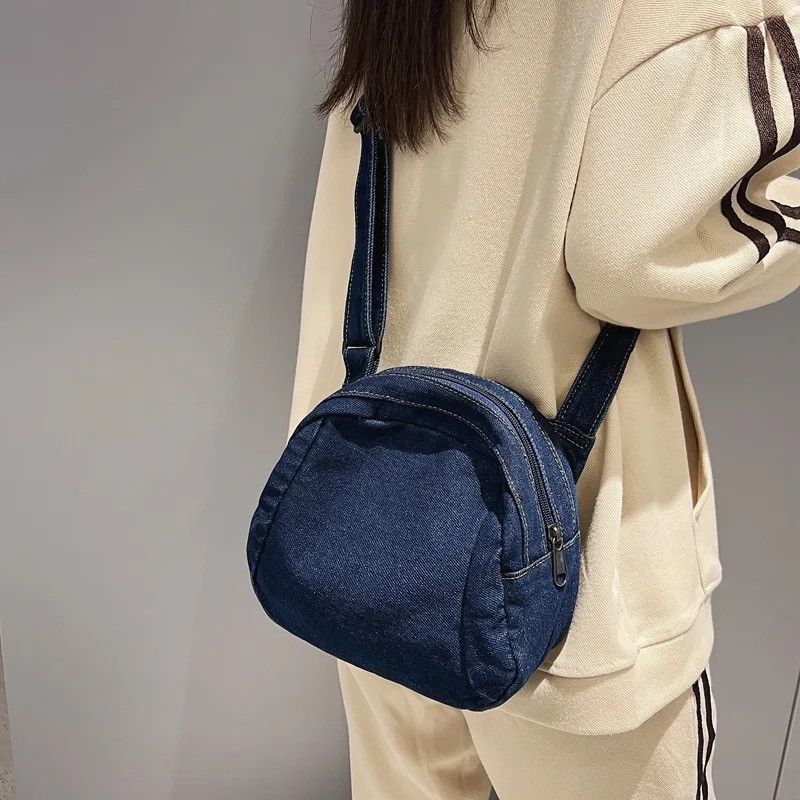 Japanese Brand Denim Shoulder Bag Size ONE SIZE - 1 Thumbnail