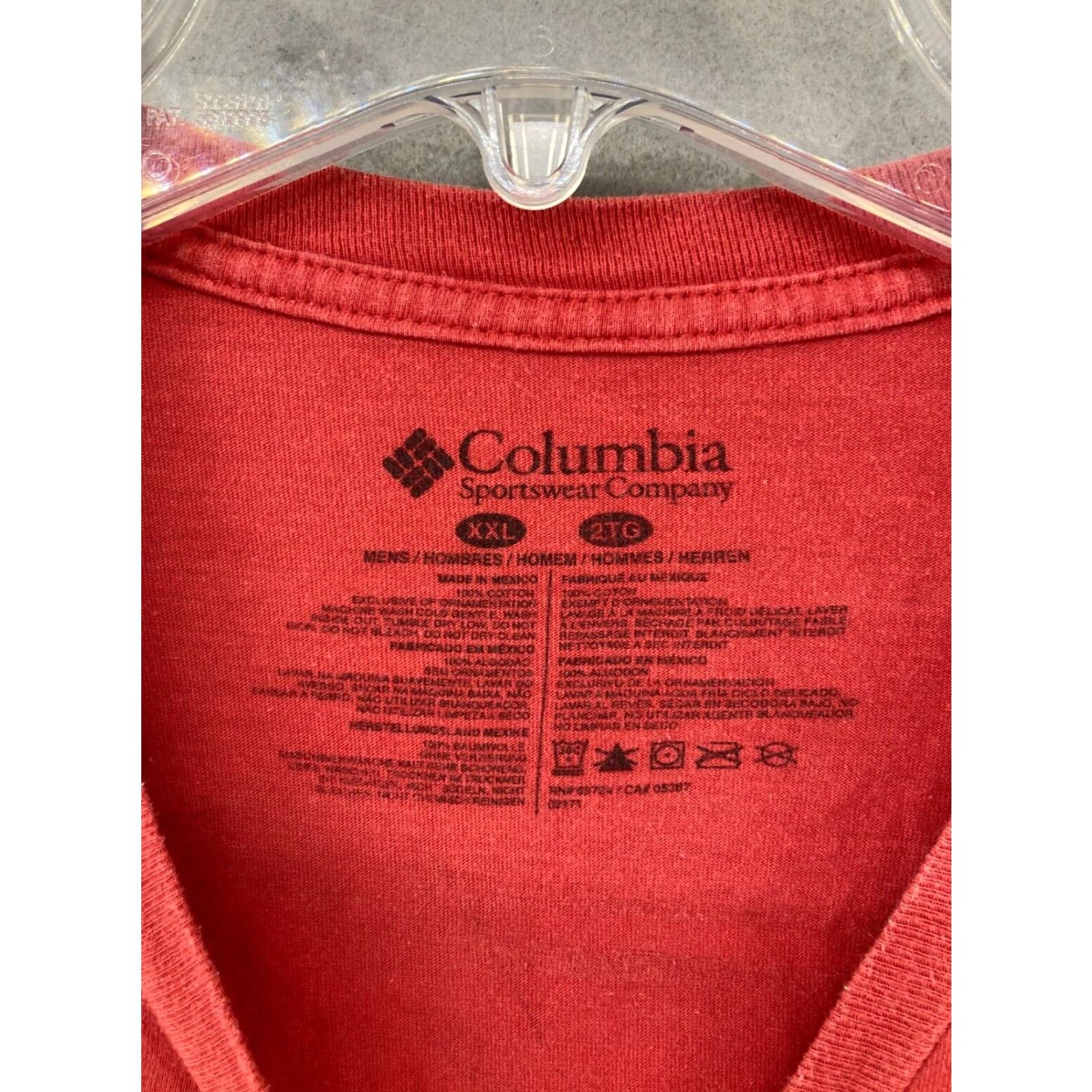 Vintage Columbia PFG T-Shirt Men XXL Orange Beach Fish Crew Neck Short Sleeve Size US XXL / EU 58 / 5 - 5 Thumbnail
