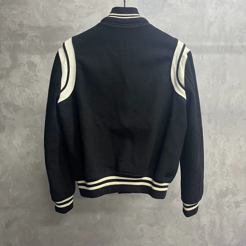 Yves Saint Laurent saint laurent Black Stripe Casual Single Breasted Baseball Size US M / EU 48-50 / 2 - 5 Thumbnail