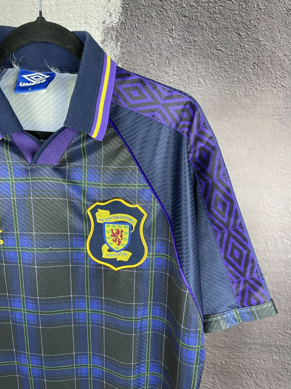 Umbro Umbro Scotland 1994 1996 home soccer jersey football shirt Size US XL / EU 56 / 4 - 4 Thumbnail