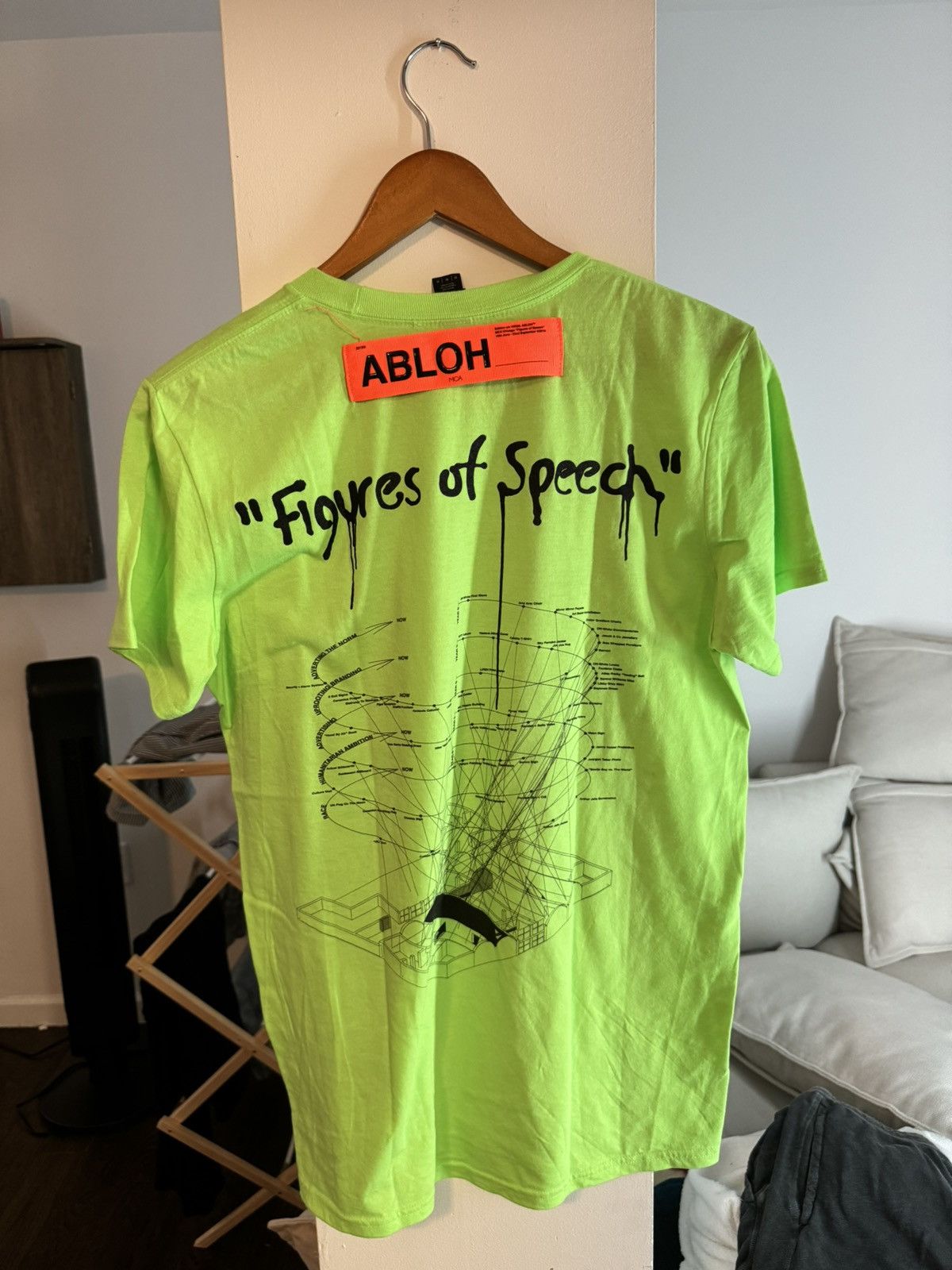 Virgil Abloh Neon Virgil tee FOG Size US M / EU 48-50 / 2 - 5 Thumbnail