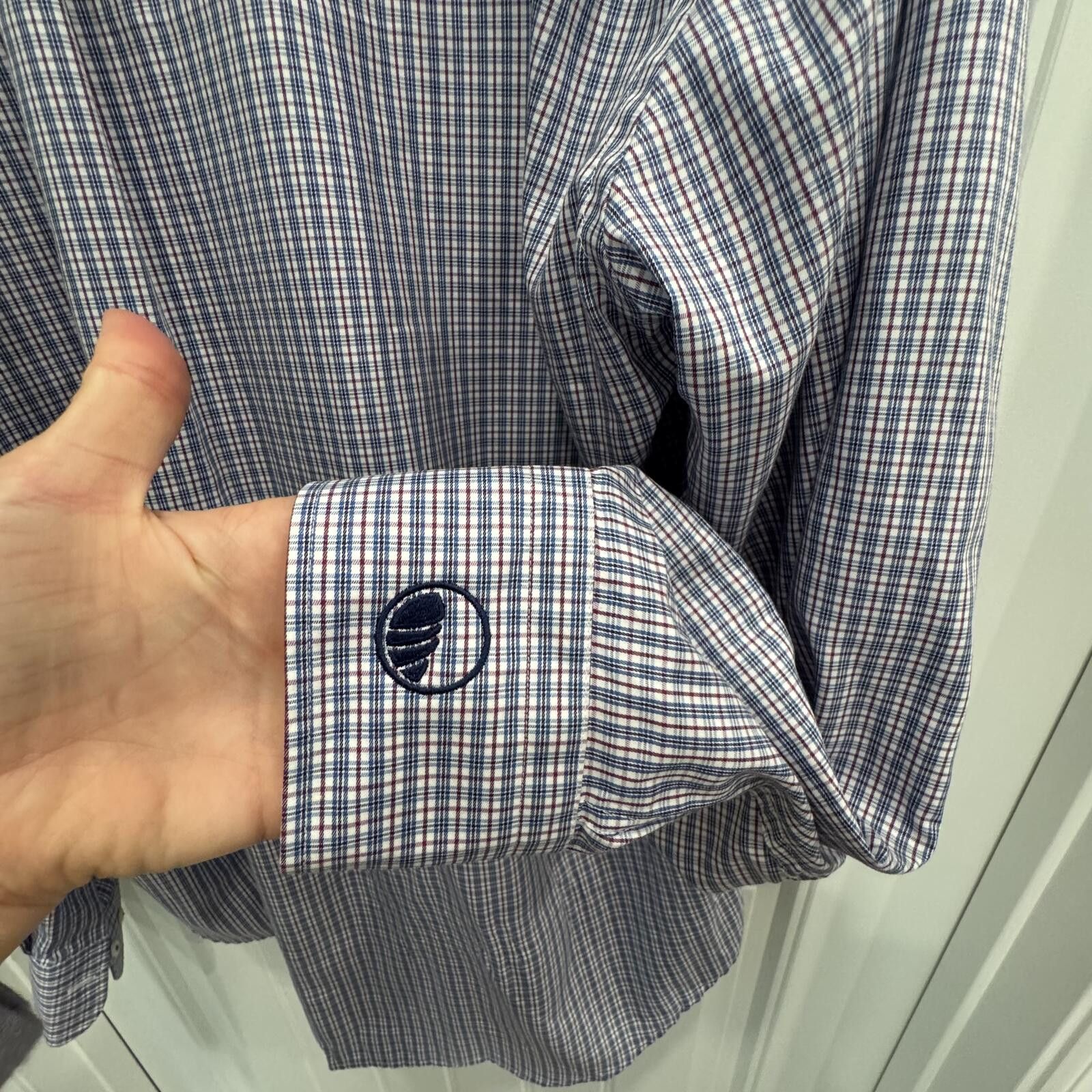 Peter Millar Peter Millar XL Cotton/Silk Blend Embroidered Shirt Size US XL / EU 56 / 4 - 5 Thumbnail