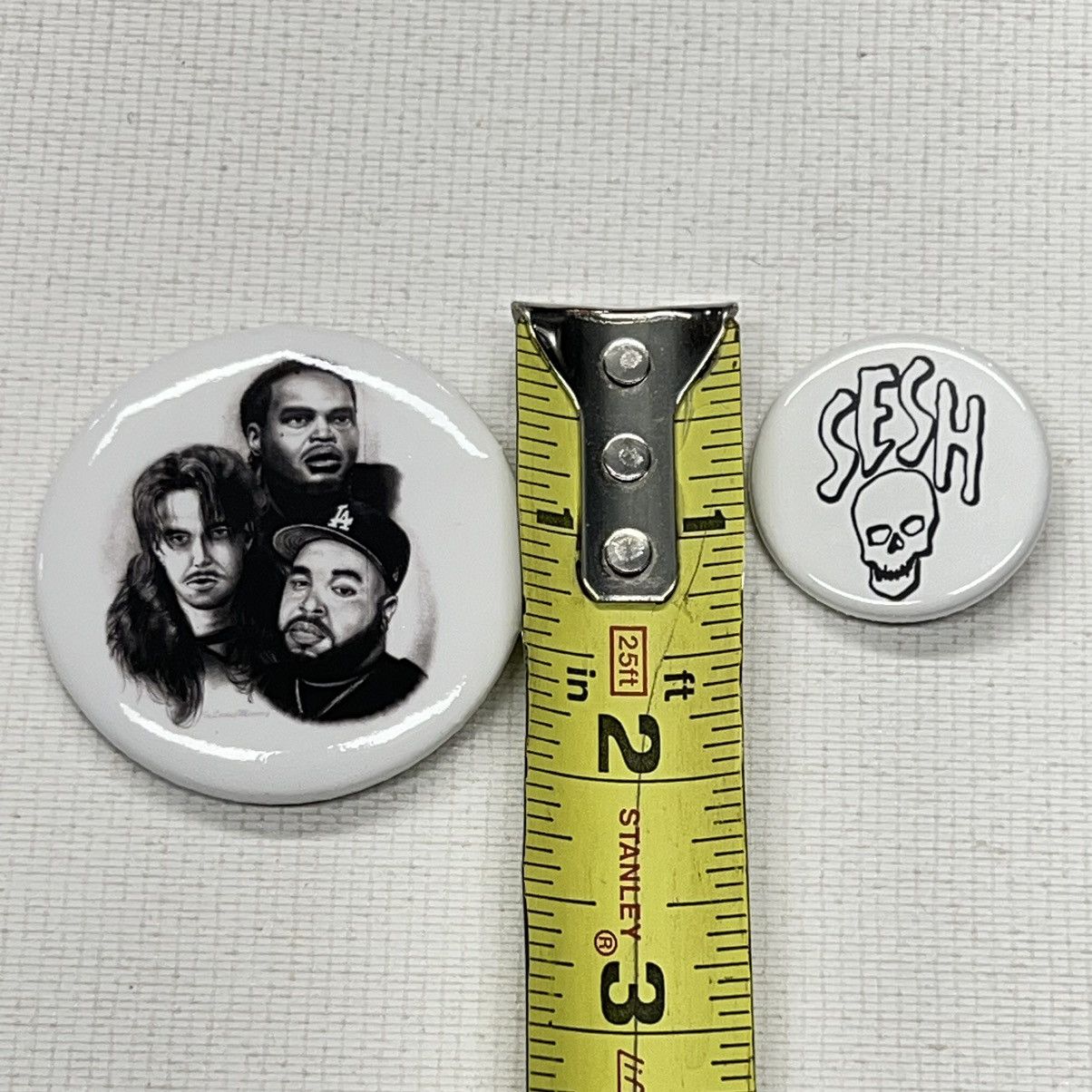 Bones × TeamSESH × Xavier Wulf / Hollow Squad NEW Team Sesh Bones Pin Button Eddie Baker Wulf SET OF 2 Size ONE SIZE - 8 Thumbnail