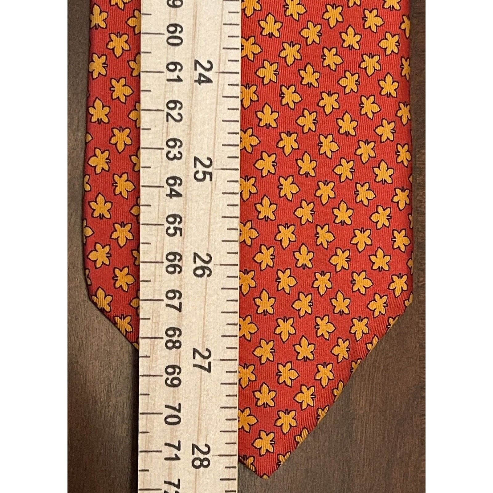 Pierre Cardin Pierre Cardin Paris 100% Silk Men’s Neck Tie Made In France Size ONE SIZE - 5 Thumbnail
