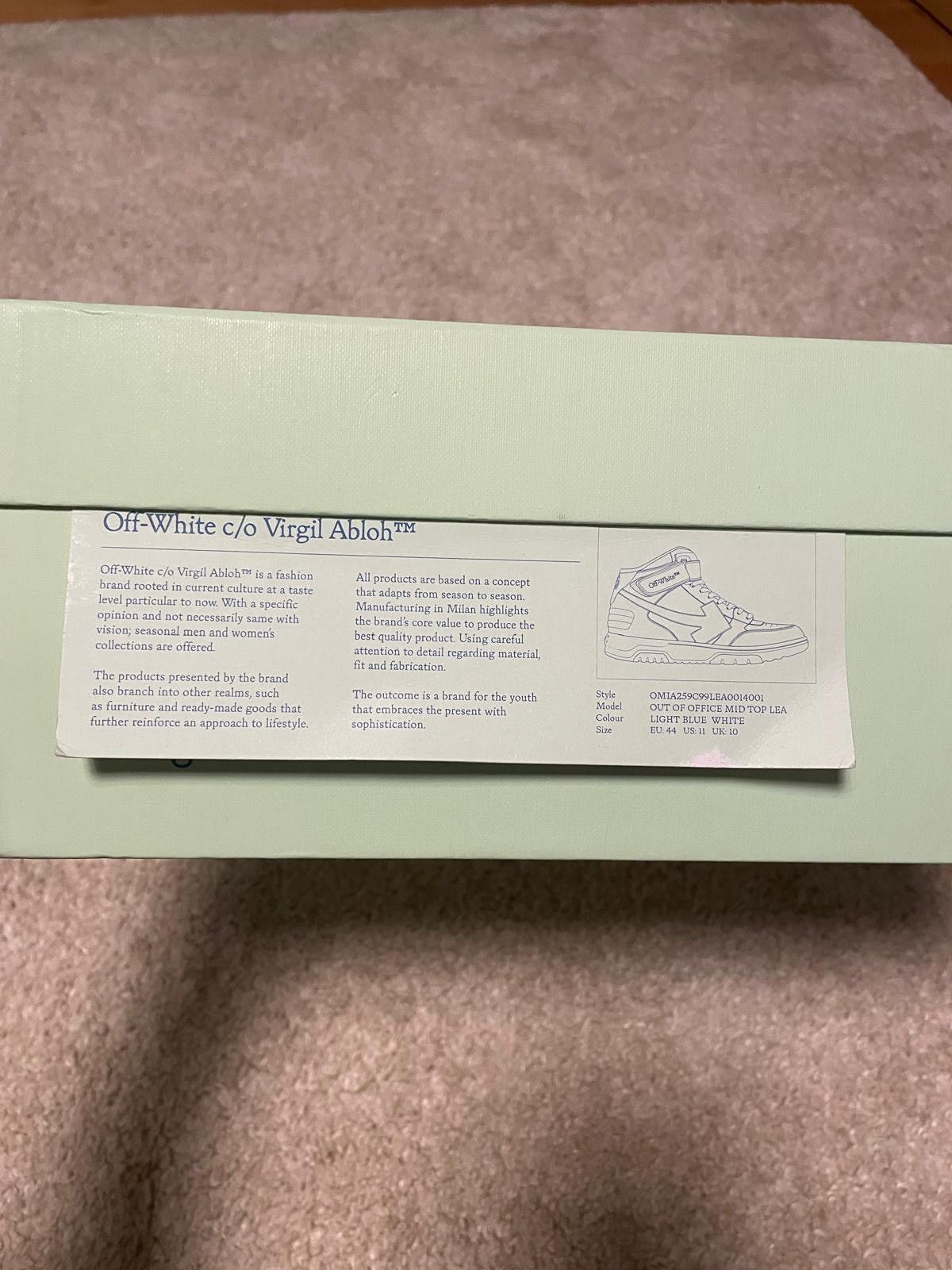 Off-White Off-White Virgil Abloh Shoes Size US 11 / EU 44 - 6 Thumbnail