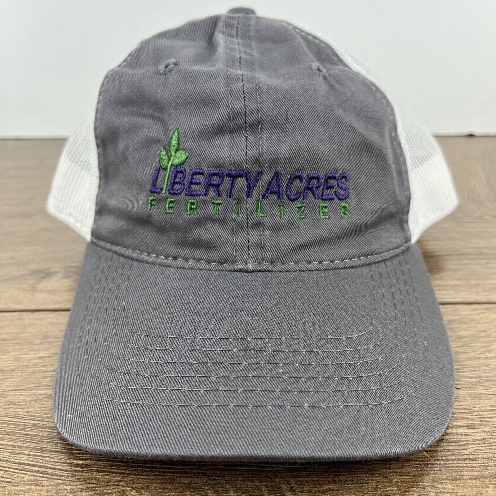 Other Liberty Acres Fertilizer Hat Gray Hat Adjustable Adult Size Size ONE SIZE - 1 Thumbnail