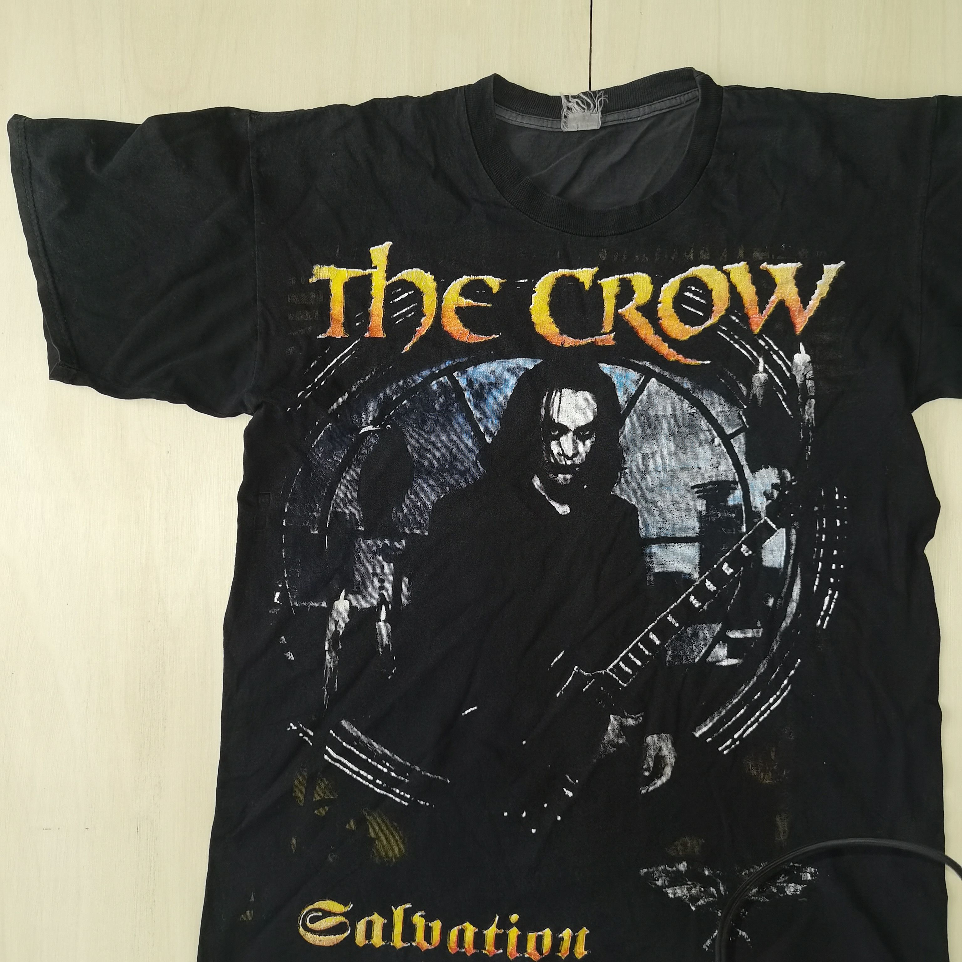 Vintage Vintage the crow mexican boot 1998 t-shirt Size US XL / EU 56 / 4 - 2 Thumbnail