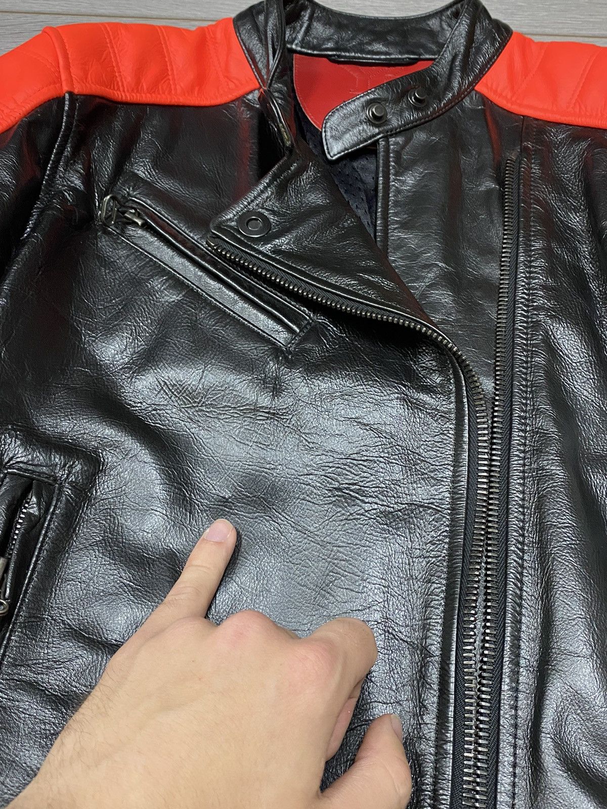 Dainese Y’s YamaMOTO x Dainese leather racing jacket Size US XS / EU 42 / 0 - 23 Thumbnail