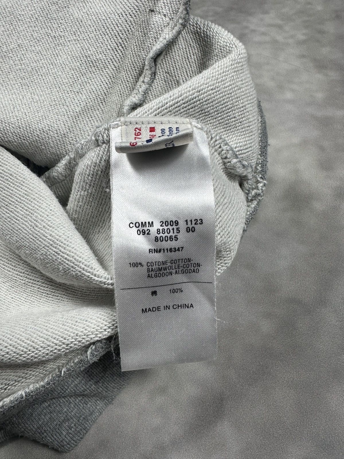 Moncler Mens Moncler Zip Up Grey Hoodie Size US L / EU 52-54 / 3 - 10 Thumbnail