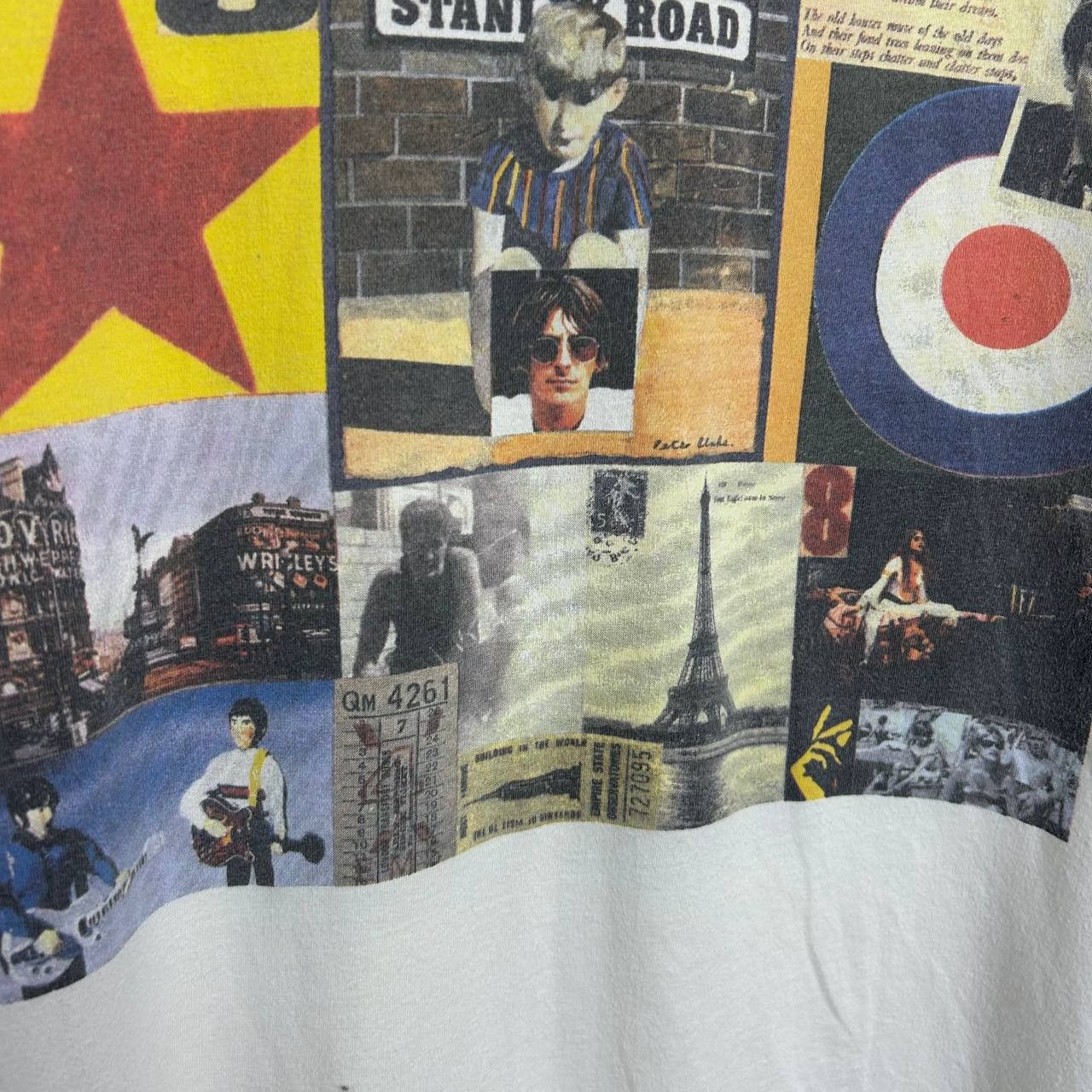 Band Tees Vintage Paul Weller Big logo Rock Band 90s rare tee Size US L / EU 52-54 / 3 - 4 Thumbnail