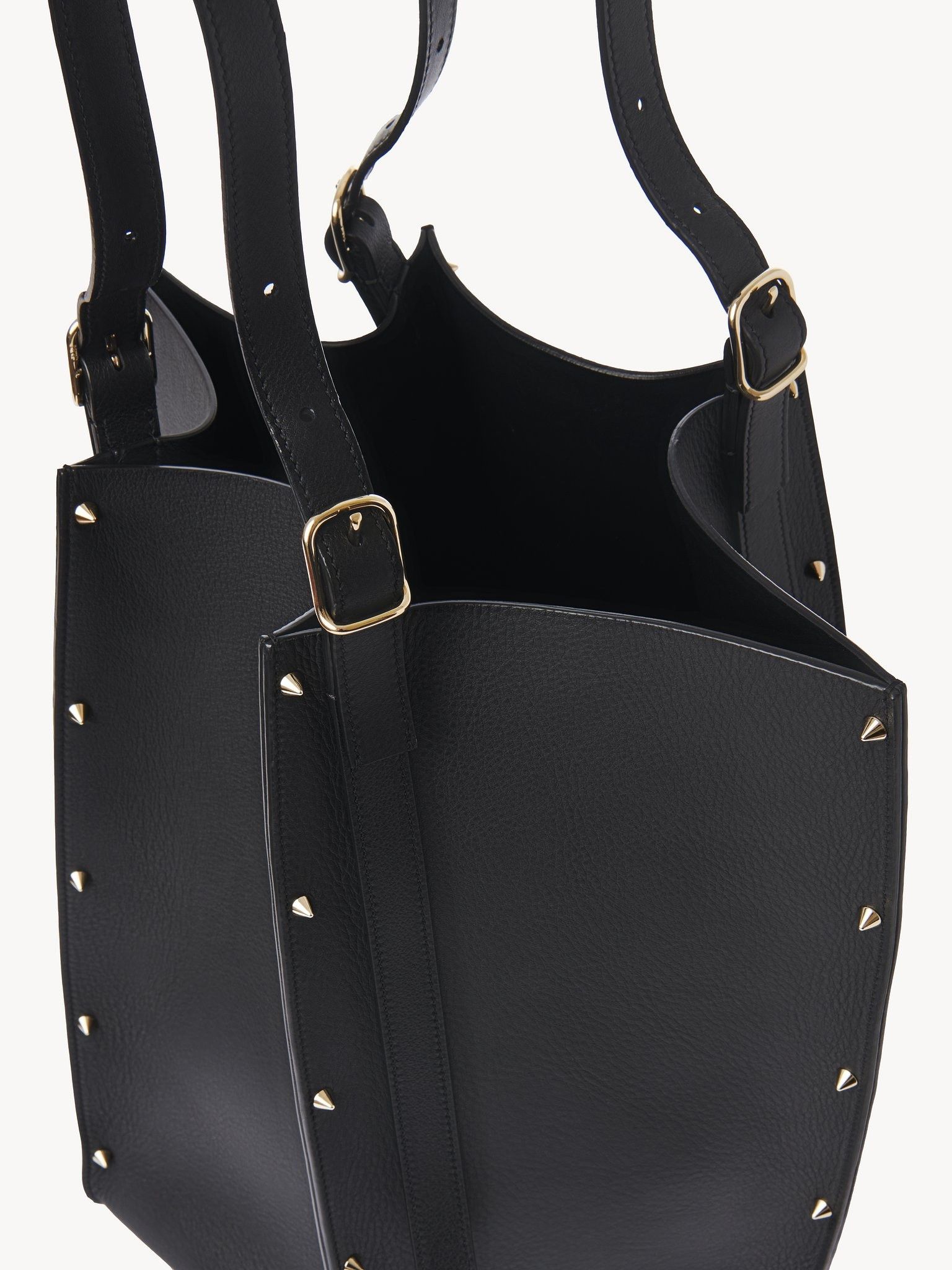 Chloe o1loc1c10425 Size: OS / Carmela Medium Tote Bag in Black Size ONE SIZE - 5 Thumbnail