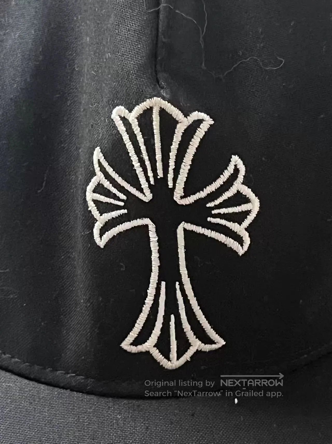 Chrome Hearts chrome hearts cross embroidered baseball cap. Size ONE SIZE - 2 Thumbnail