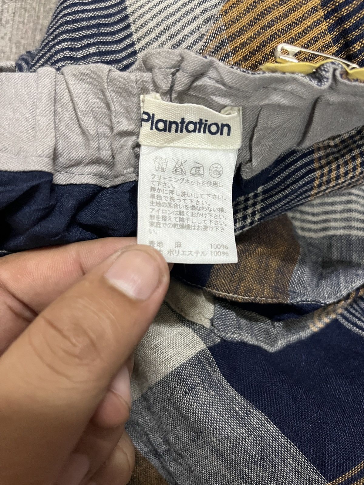 Issey Miyake Vintage plantation skirt by issey miyake colour plaid Size 31" - 13 Thumbnail