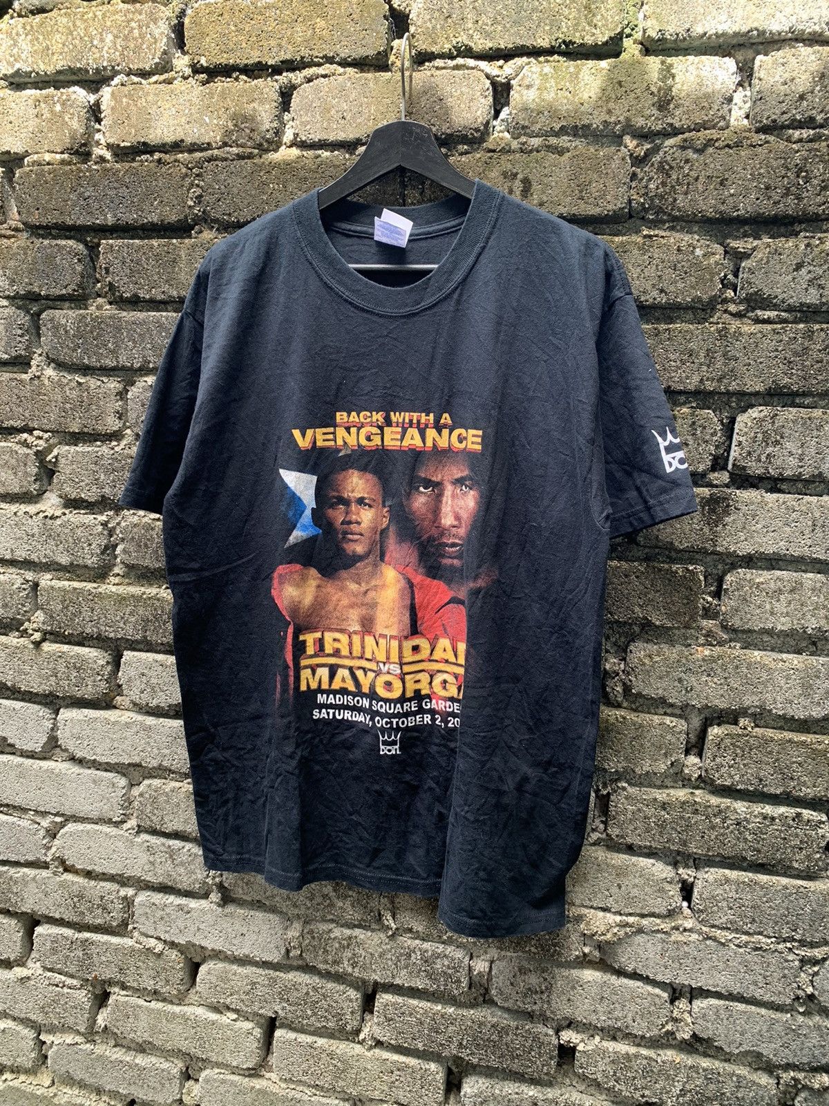 Vintage Vintage Y2K Felix Trinidad Vs Ricardo Mayorga Boxing Tees Size US L / EU 52-54 / 3 - 2 Thumbnail