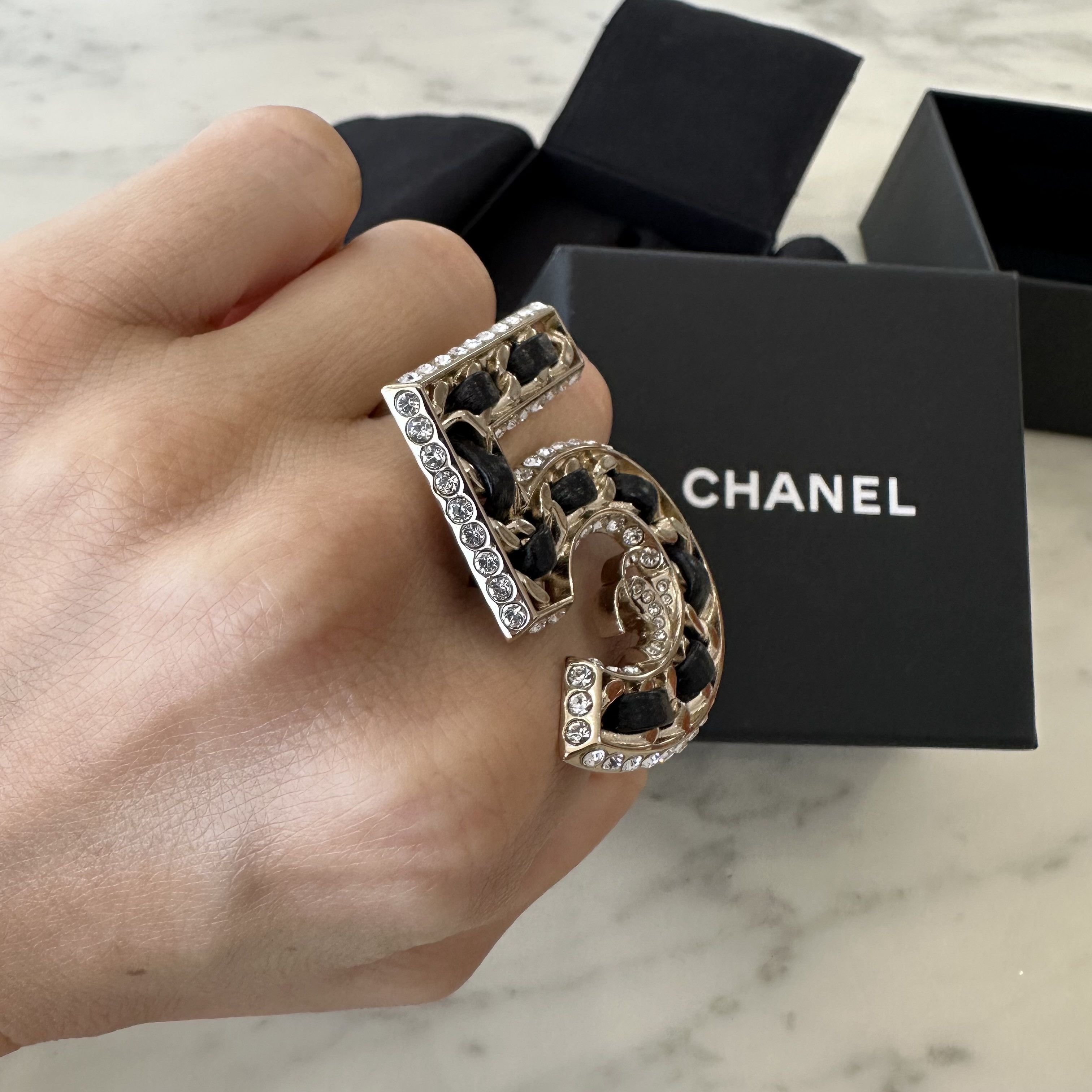 Chanel CHANEL Number 5 Double ring 23P Size ONE SIZE - 4 Thumbnail