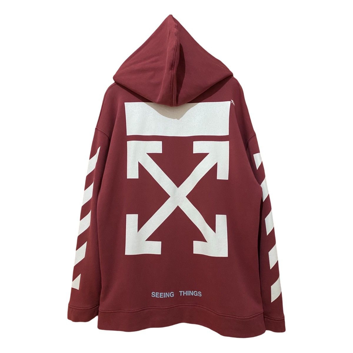 Off White OFF WHITE 17AW DIAGONAL ARROWS HOODIE Grailed