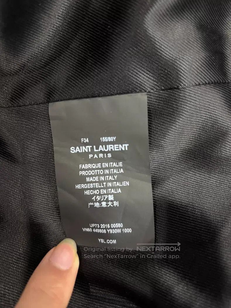 Saint Laurent Paris #REF! Size XXS / US 00 / IT 34 - 5 Thumbnail