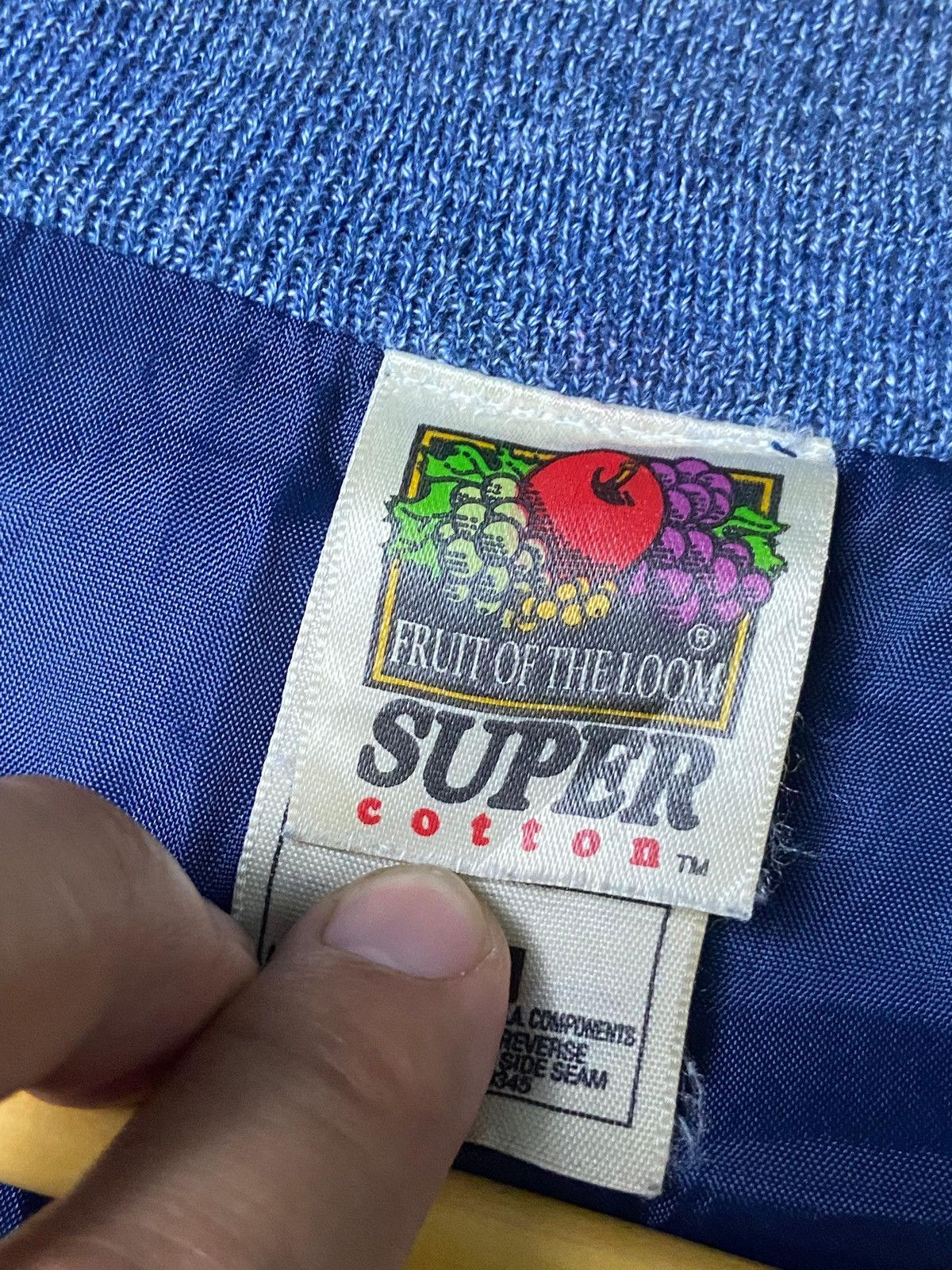 Fruit Of The Loom Vintage Fruit Of The Loom Varsity Jacket (142) Size US XXL / EU 58 / 5 - 8 Thumbnail