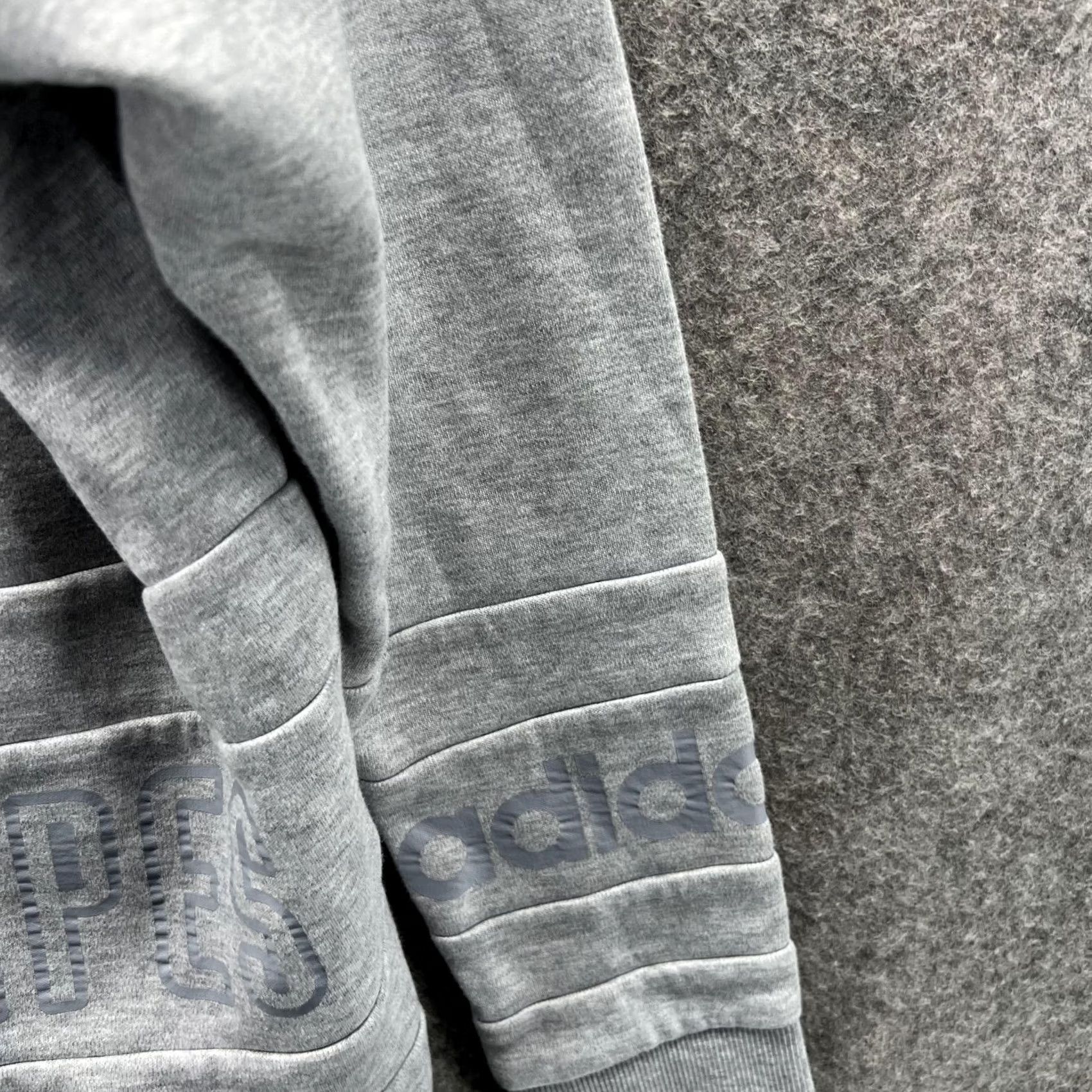 Adidas Adidas Sweater Women Small Gray Hoodie Sweatshirt Pullover Trefoil Original Size S / US 4 / IT 40 - 6 Thumbnail