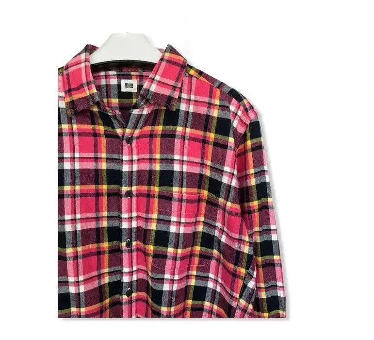 Japanese Brand Japanese Brand Uniqlo Plaid Tartan Flannel Shirt 👕 Size US M / EU 48-50 / 2 - 2 Thumbnail