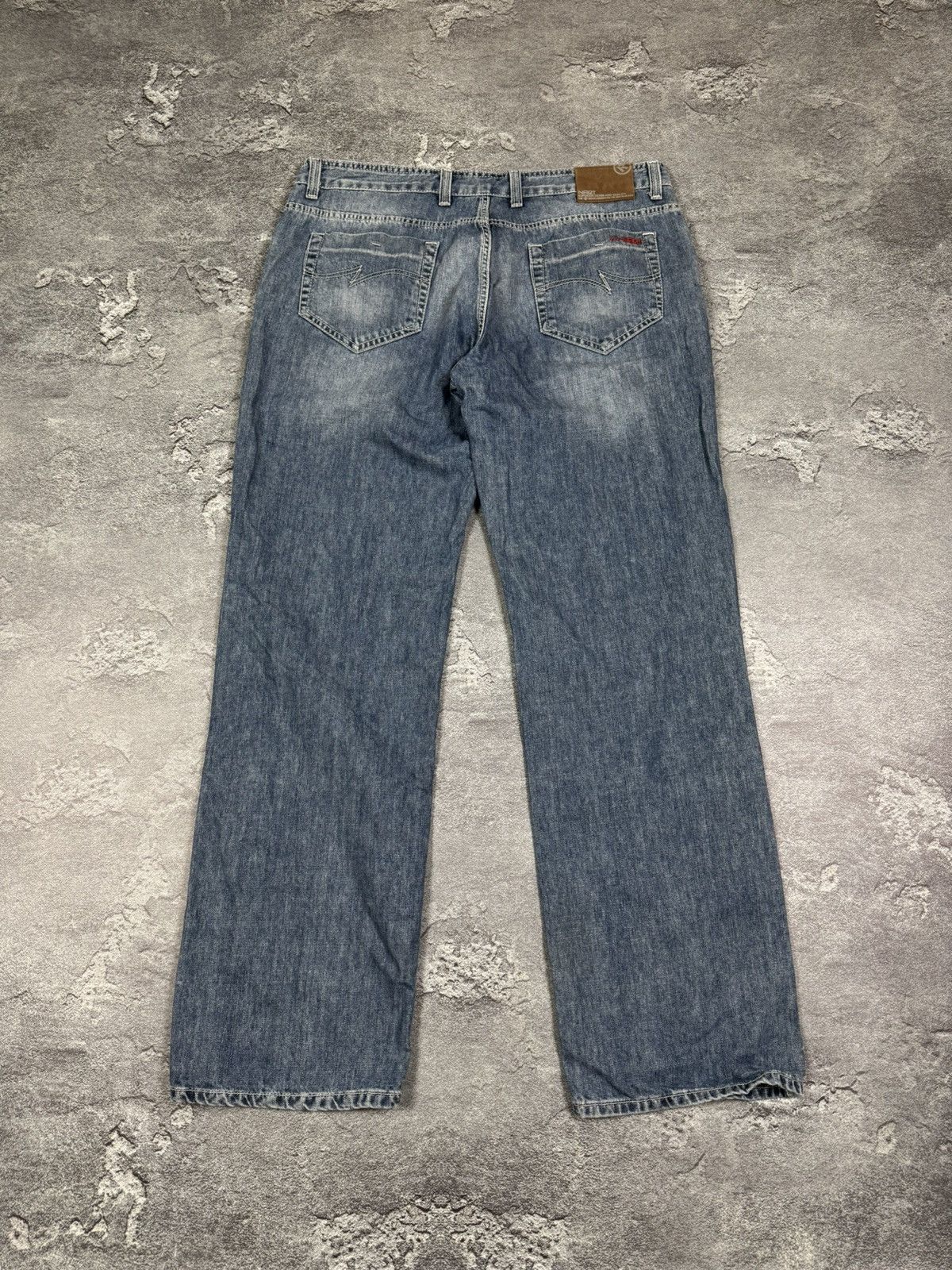 If Six Was Nine 2000s Nart Y2K Flare Bootcut Washed Jeans Size 36 Size US 36 / EU 52 - 6 Thumbnail