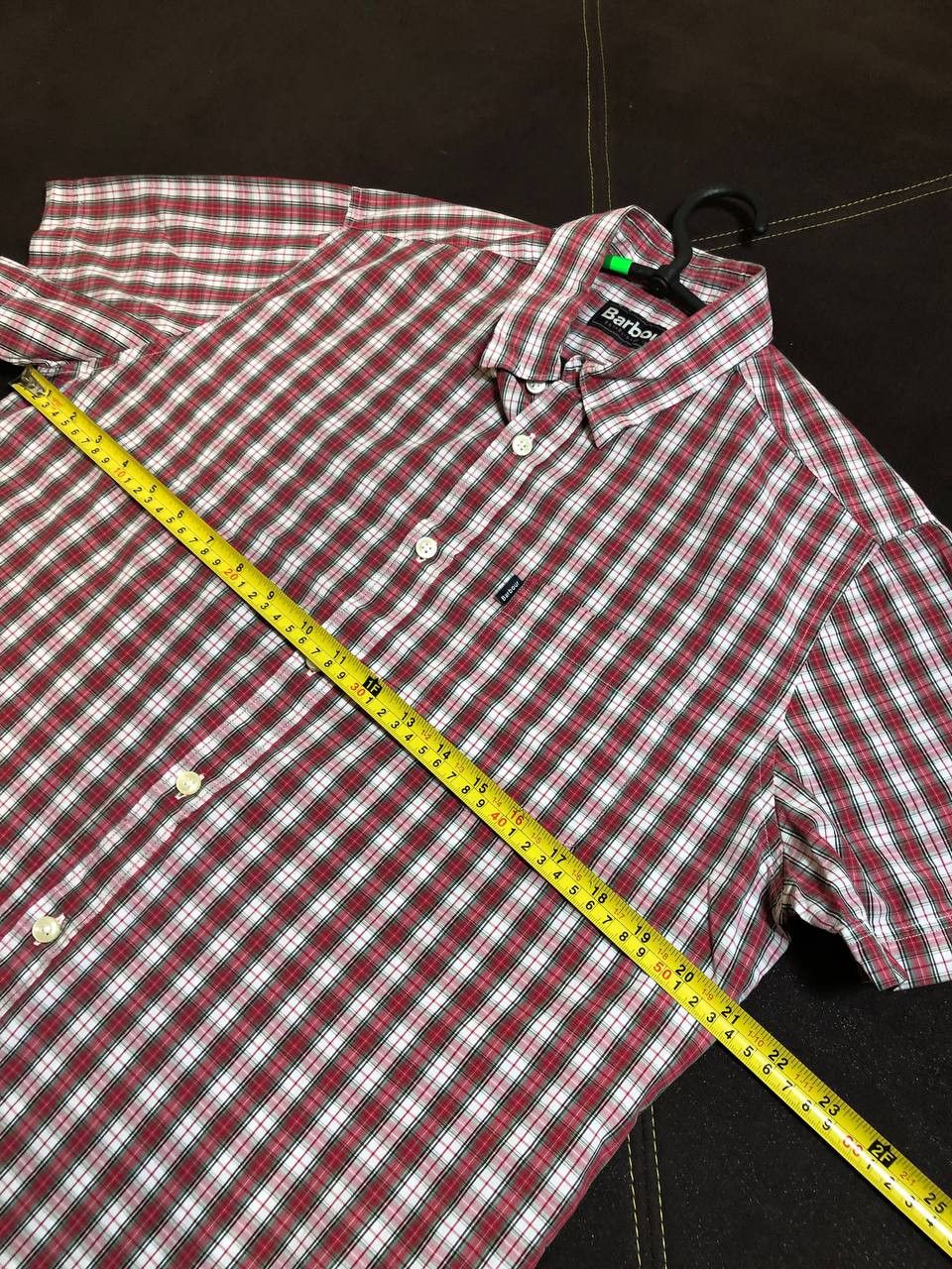 Barbour Barbour Checkered Cotton Short Sleeve Shirt Size US S / EU 44-46 / 1 - 8 Thumbnail