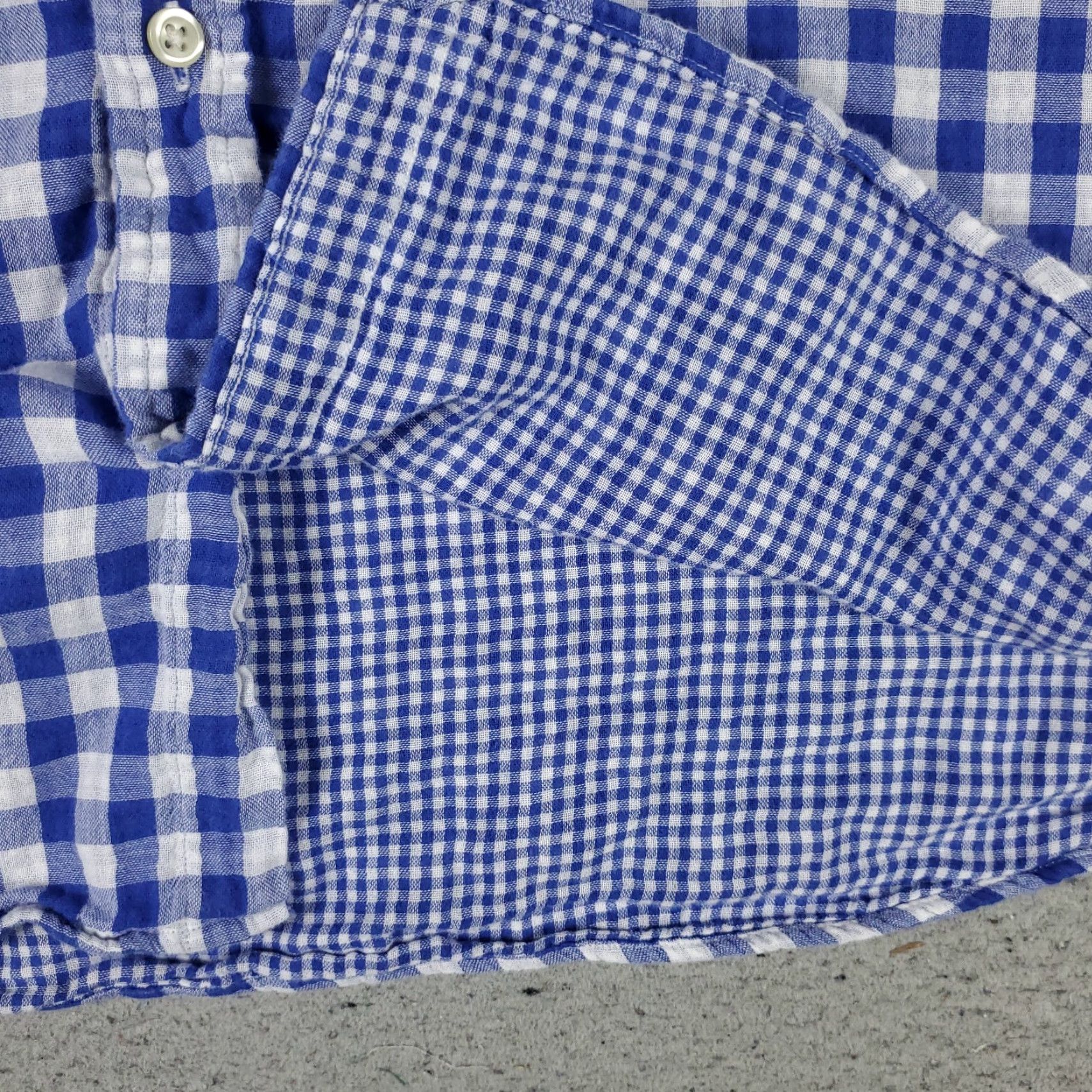 Ralph Lauren Ralph Lauren Shirt Mens XL Blue Check Button-Up Long Sleeve Regular Fit - Cotton Woven, Classic, Preppy, American Size US XL / EU 56 / 4 - 4 Thumbnail