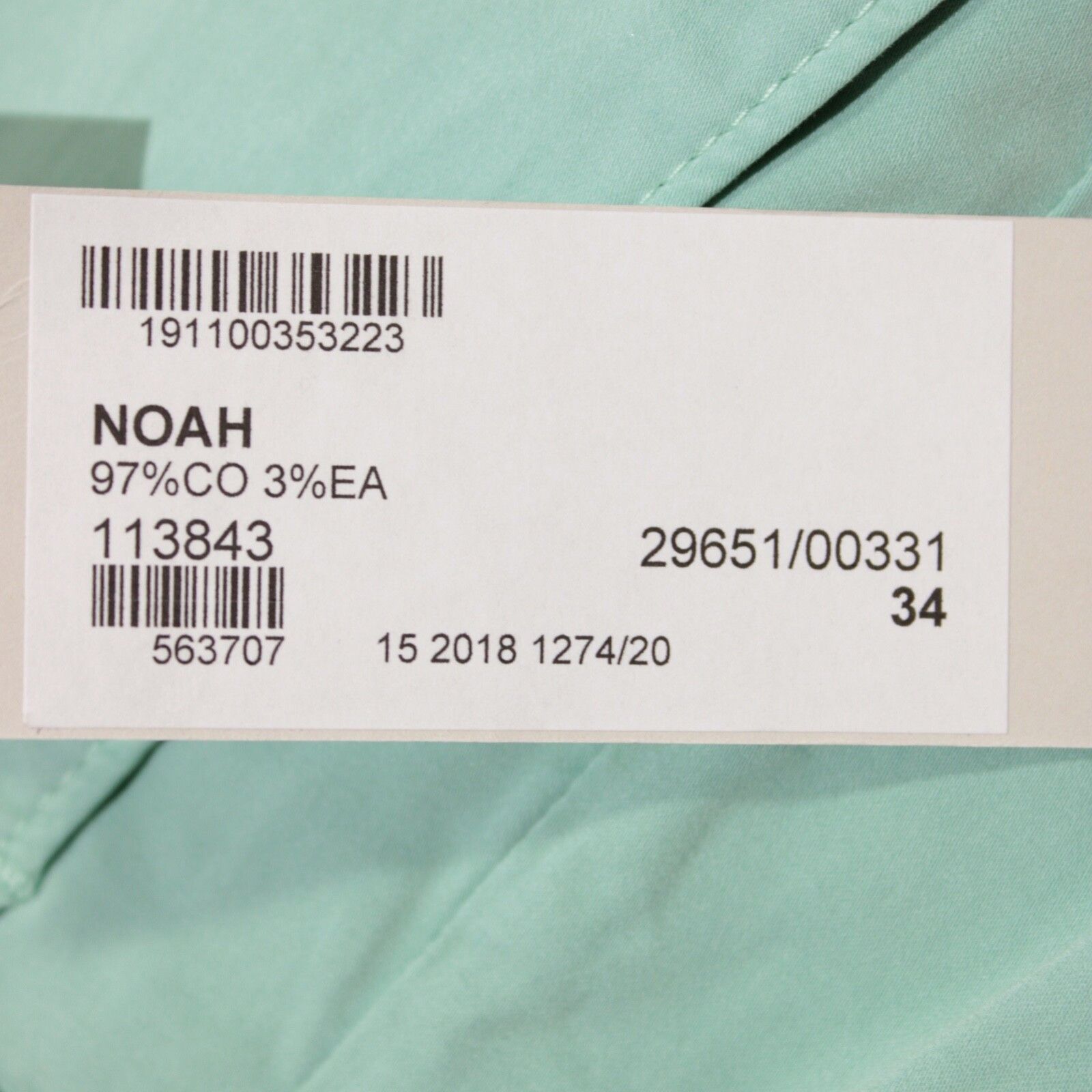 Zanella Zanella New with tags Chino Size 34 US In Green Size US 34 / EU 50 - 4 Thumbnail