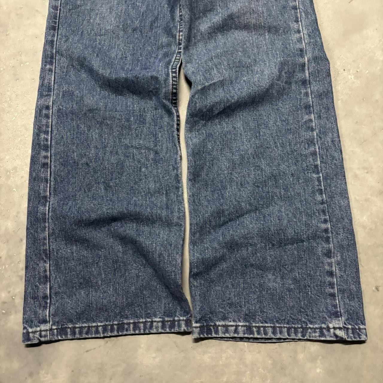 Japanese Brand × Vintage Crazy Vintage Y2K/2000s Medium Wash Essential Denim Jeans! Size US 30 / EU 46 - 6 Thumbnail
