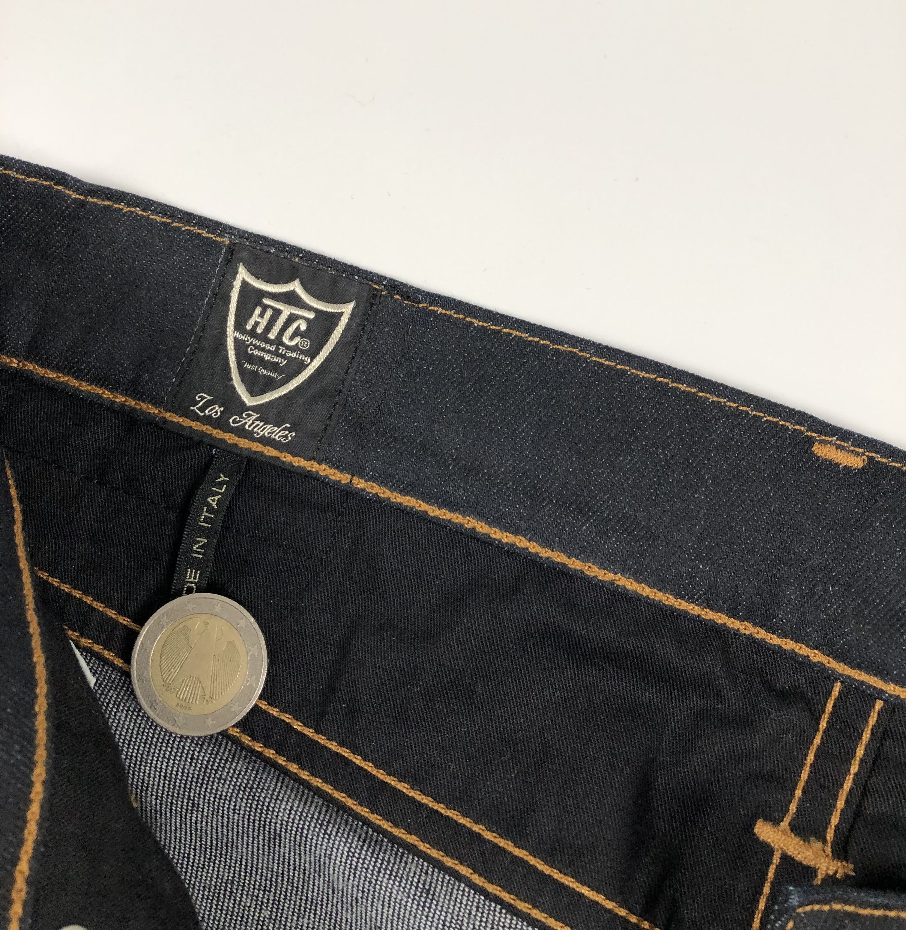 Hollywood Trading Company HTC Los Angeles Hollywood Trading Company Candiani Denim Size US 31 - 7 Thumbnail