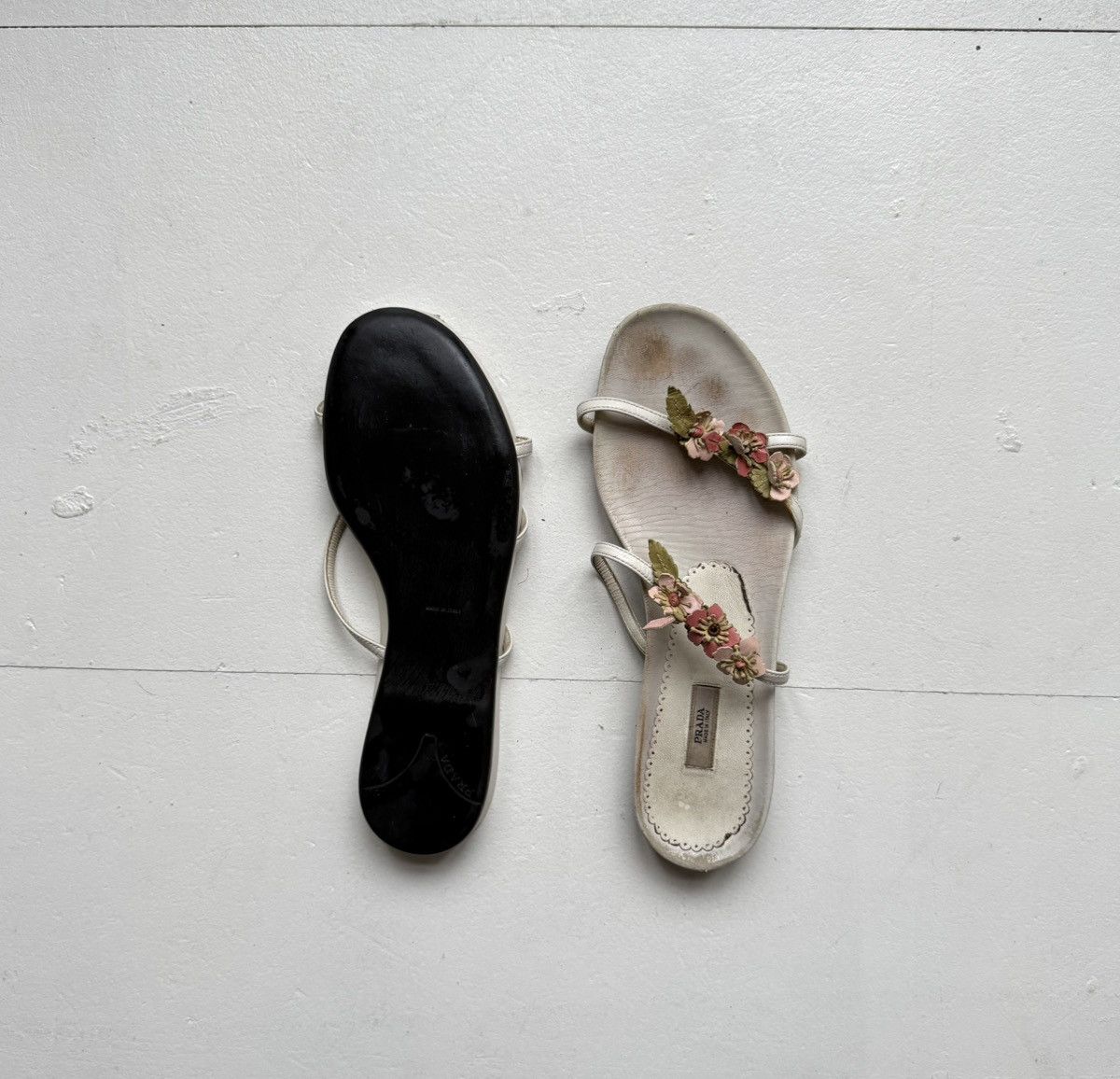 Prada Prada Slip On White Size US 6 / IT 36 - 3 Thumbnail