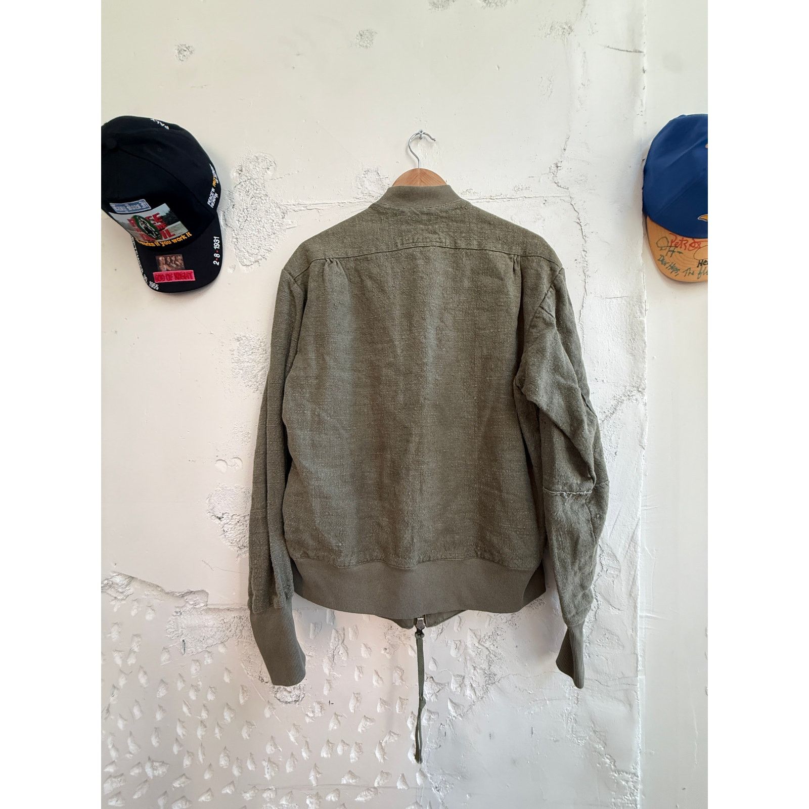 Greg Lauren Greg Lauren Army Antique Hemp Flight Jacket Size US L / EU 52-54 / 3 - 2 Thumbnail